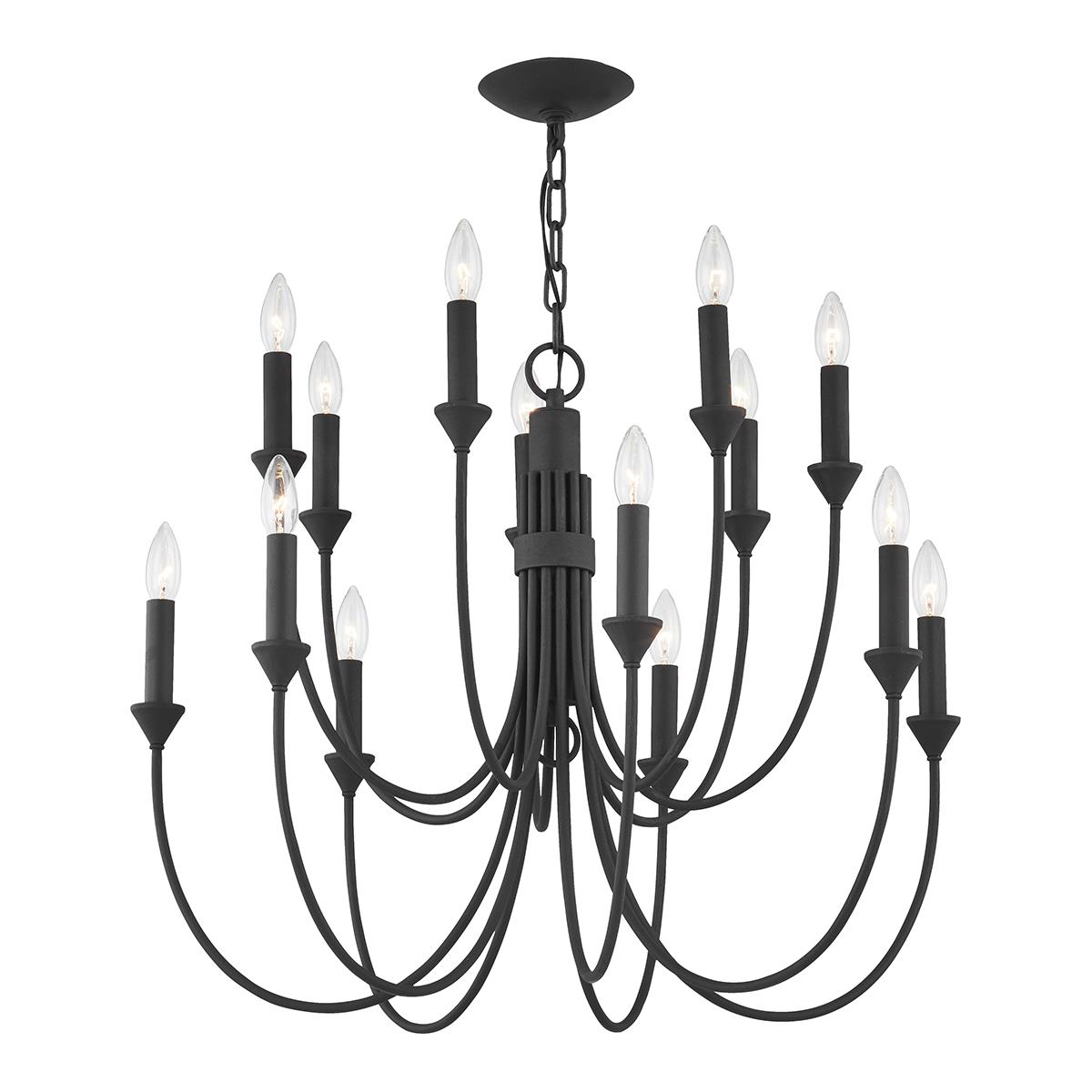 Cate 30 Inch Chandelier by Troy Lighting