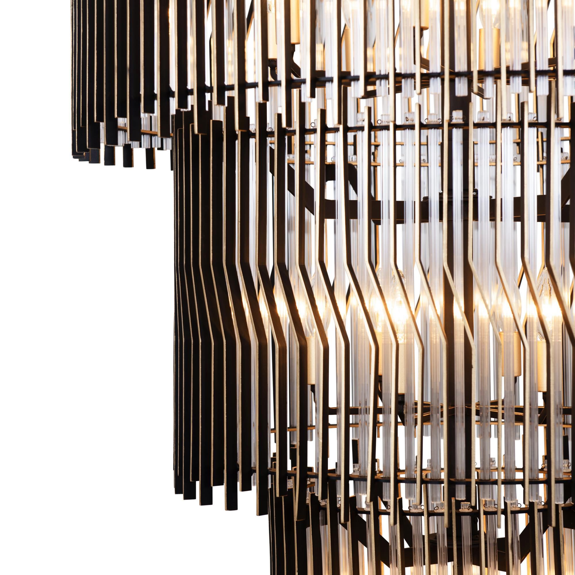 Ron Henderson Park Row 32 Inch Chandelier by Varaluz