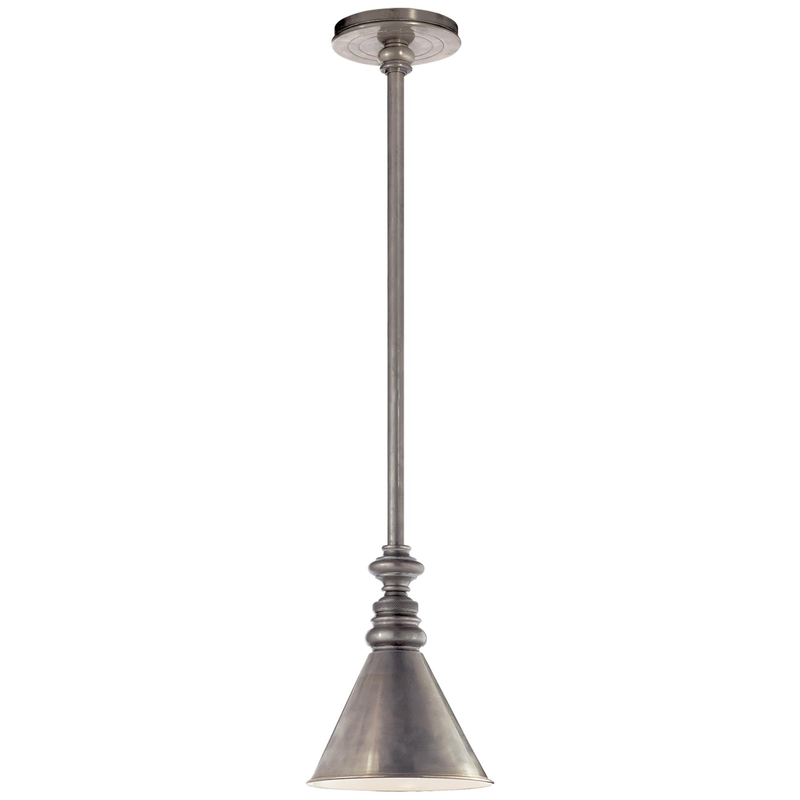 Visual Comfort Signature Collection Chapman & Myers Boston 10 Inch Mini Pendant