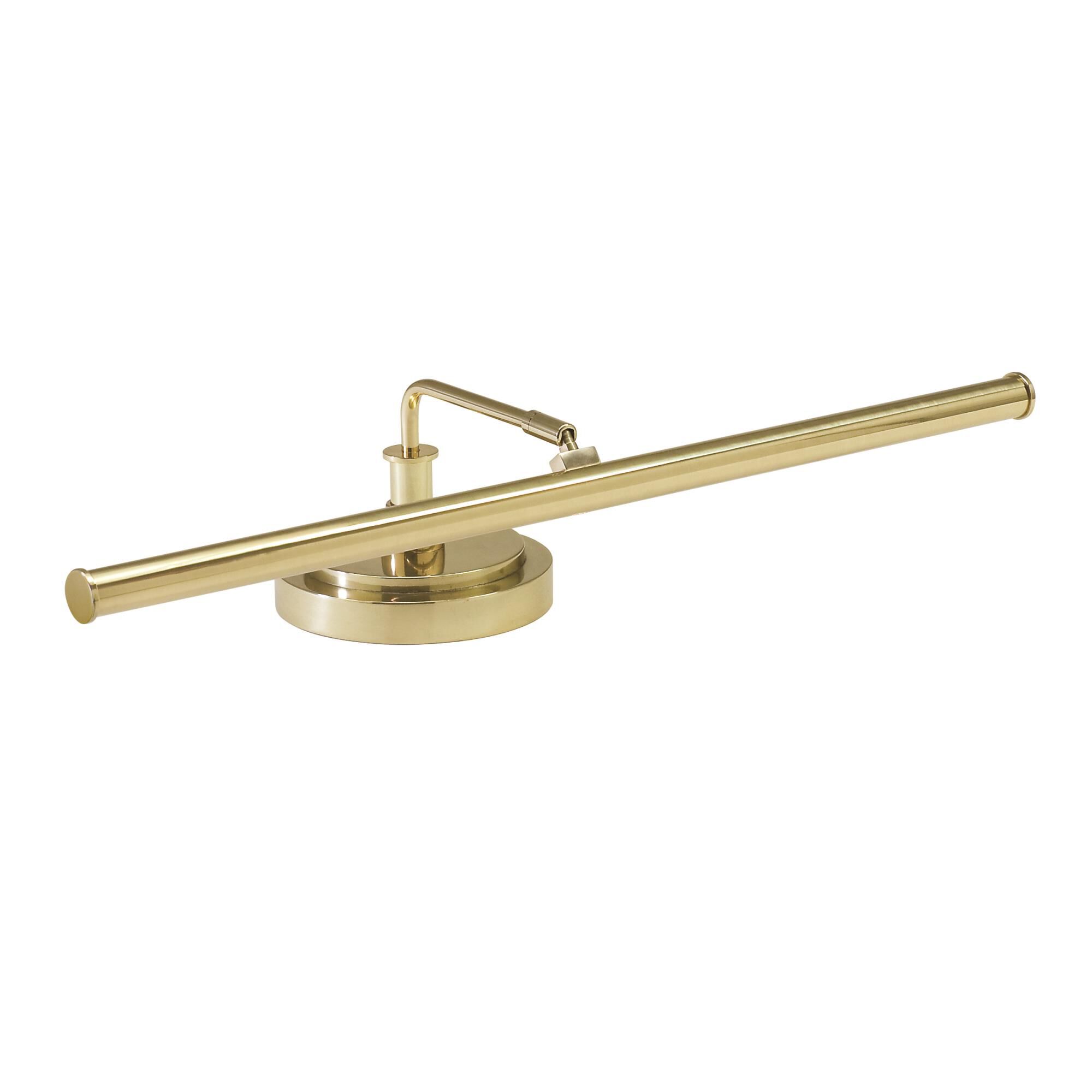 Shown in Polished Brass finish and Metal shade