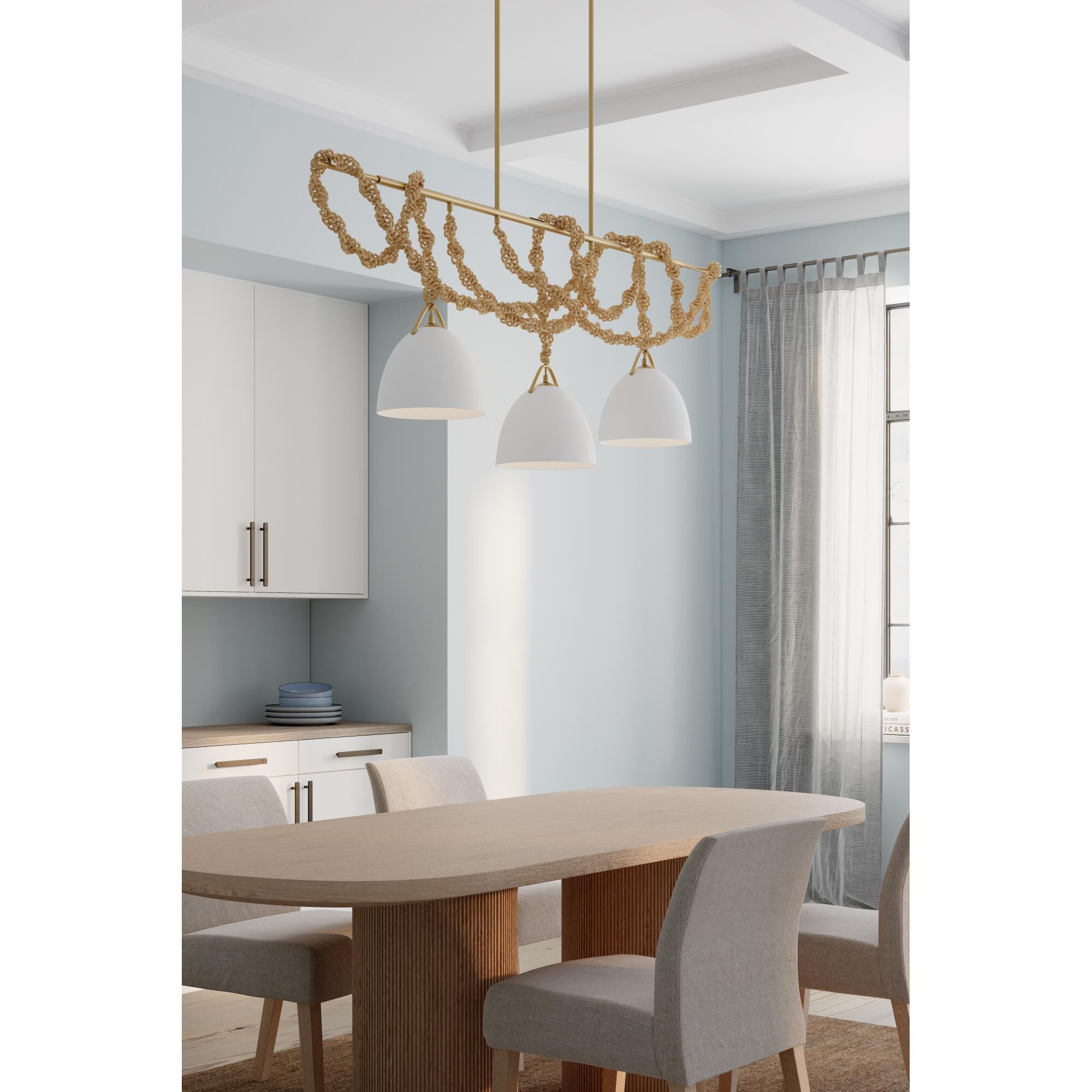 Cordn 63 Inch Linear Suspension Light by Minka Lavery