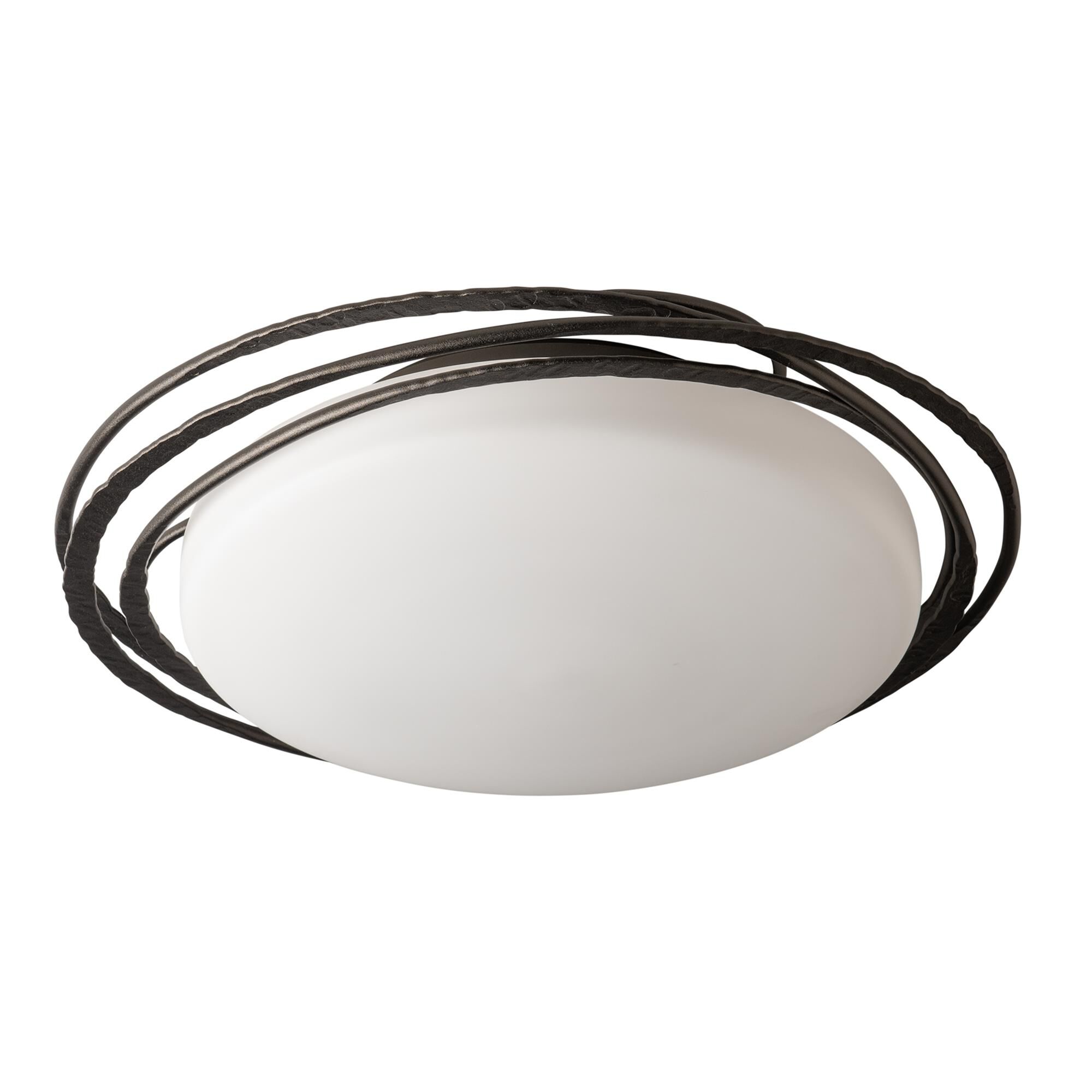 Shown in Oil Rubbed Bronze finish and Opal glass