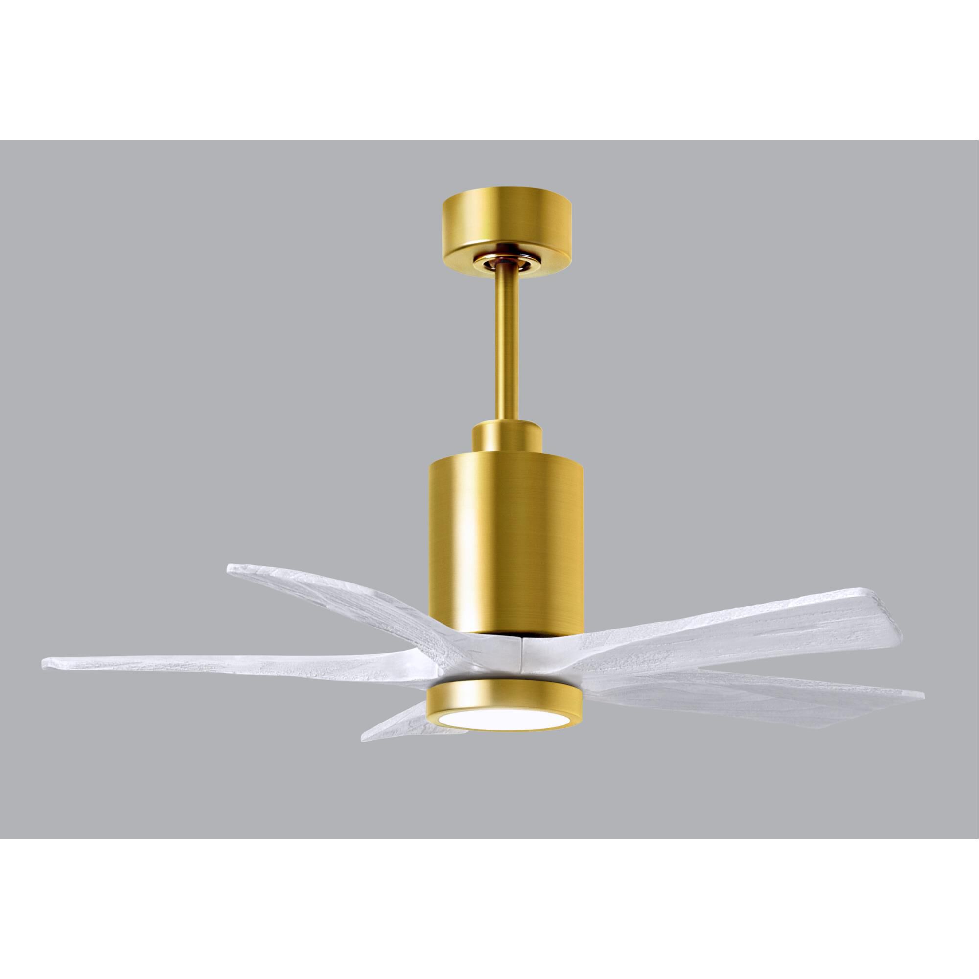 Patricia 42 Inch Ceiling Fan with Light Kit by Matthews Fan Company