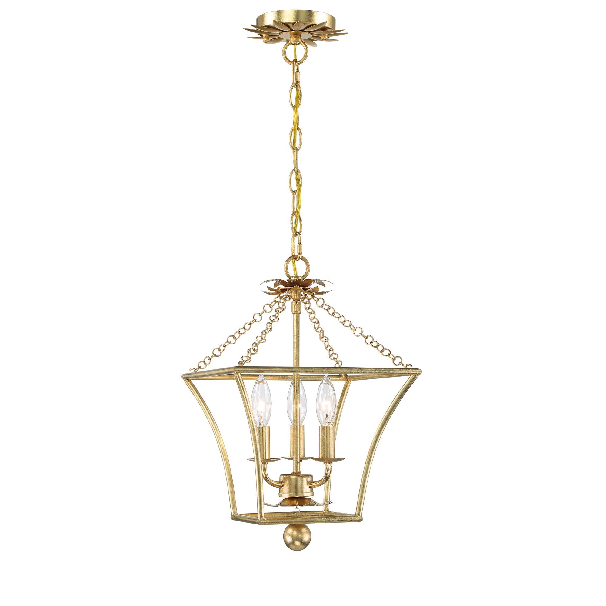 Shown in Antique Gold finish