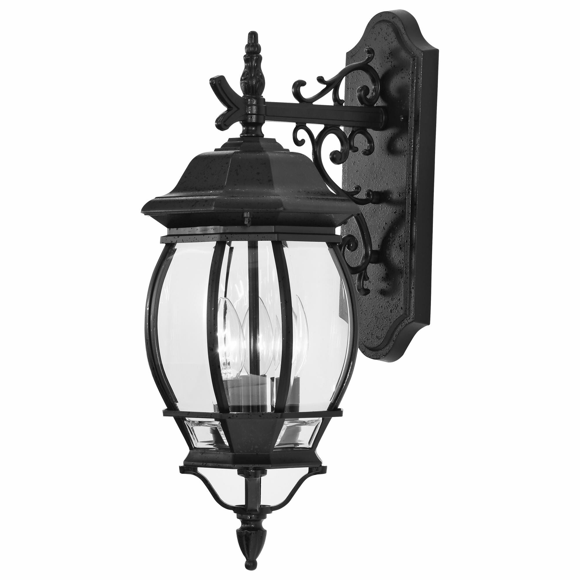 Central Park 23 Inch Tall 3 Light Outdoor Wall Light by Nuvo Lighting