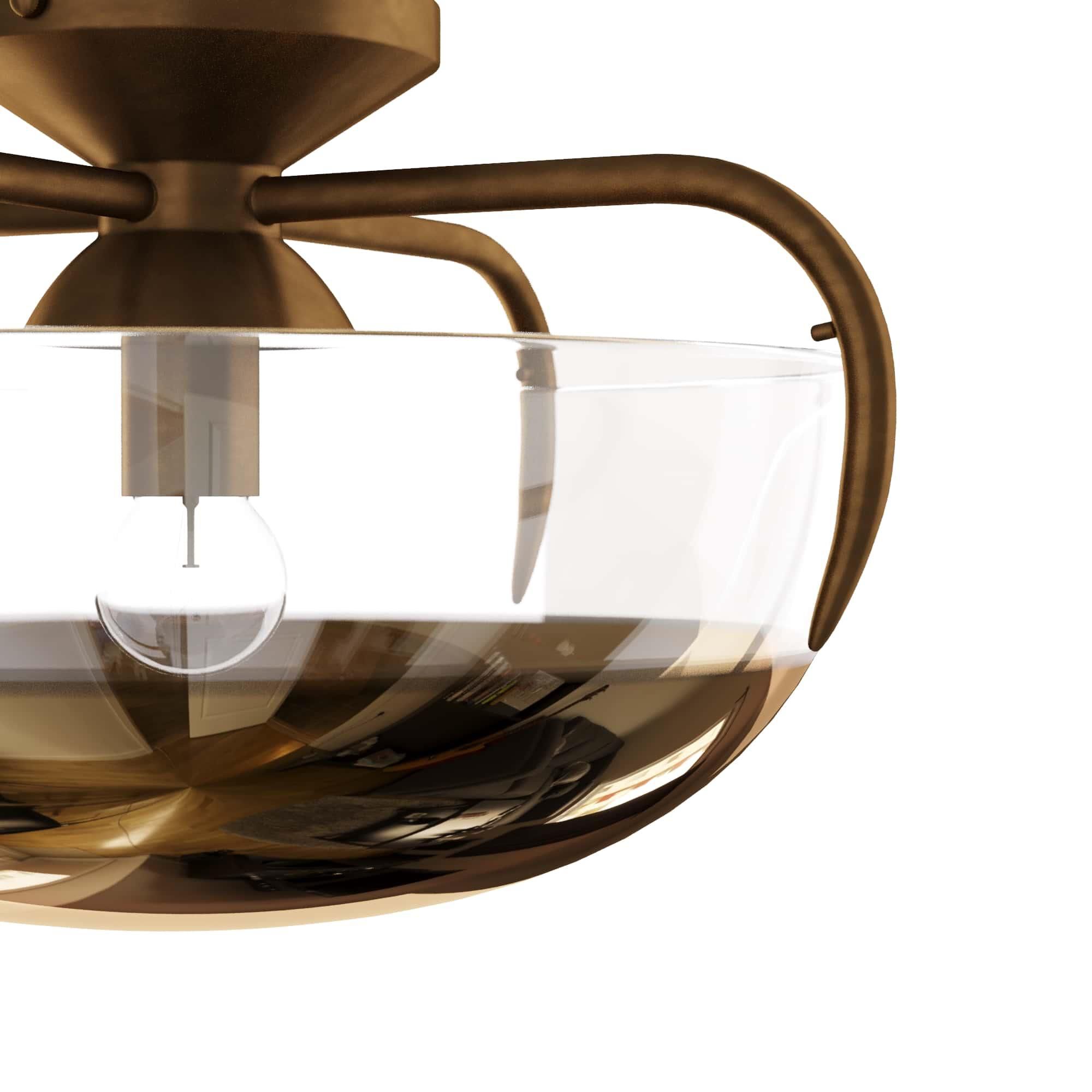 Shown in Gold Ombre finish and Gold Ombre glass