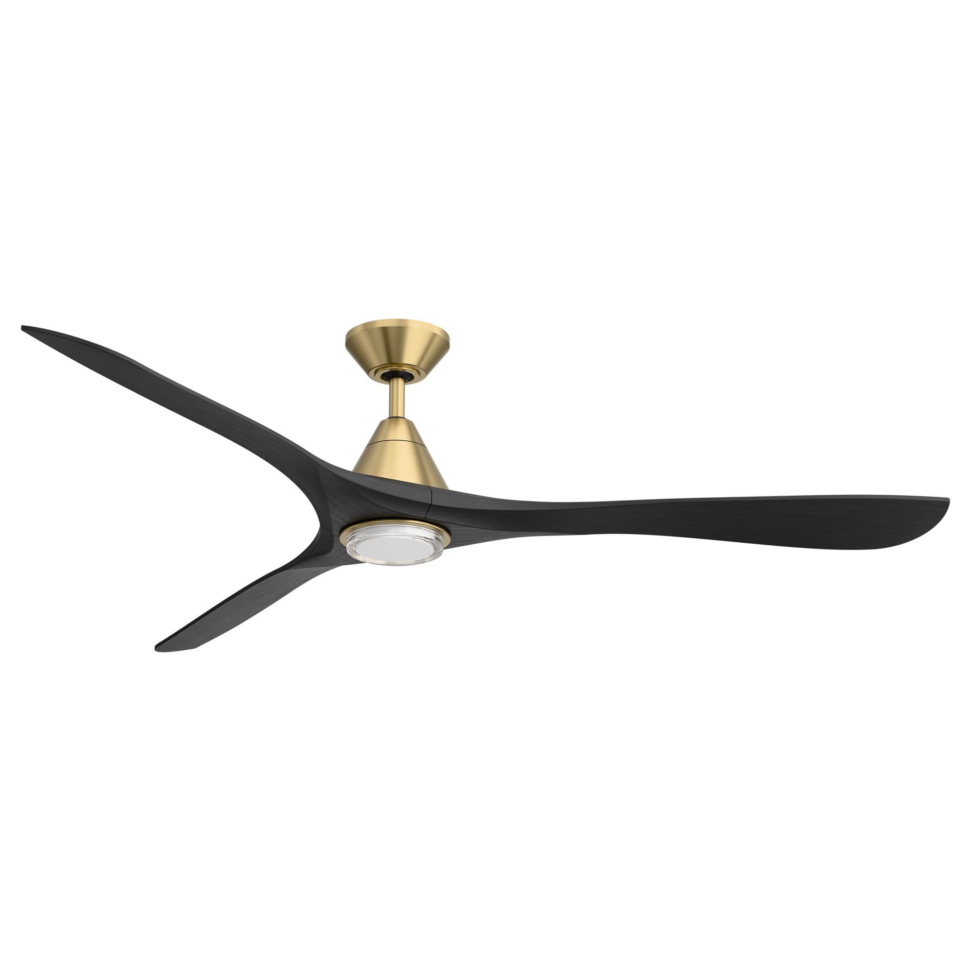 Carve 72 Inch Ceiling Fan with Light Kit by Modern Forms