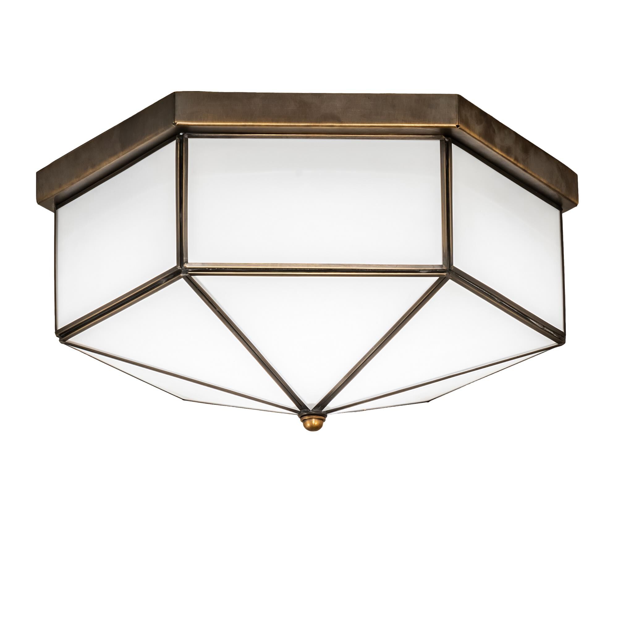 Eltham 15 Inch 1 Light LED Flush Mount by Meyda Lighting