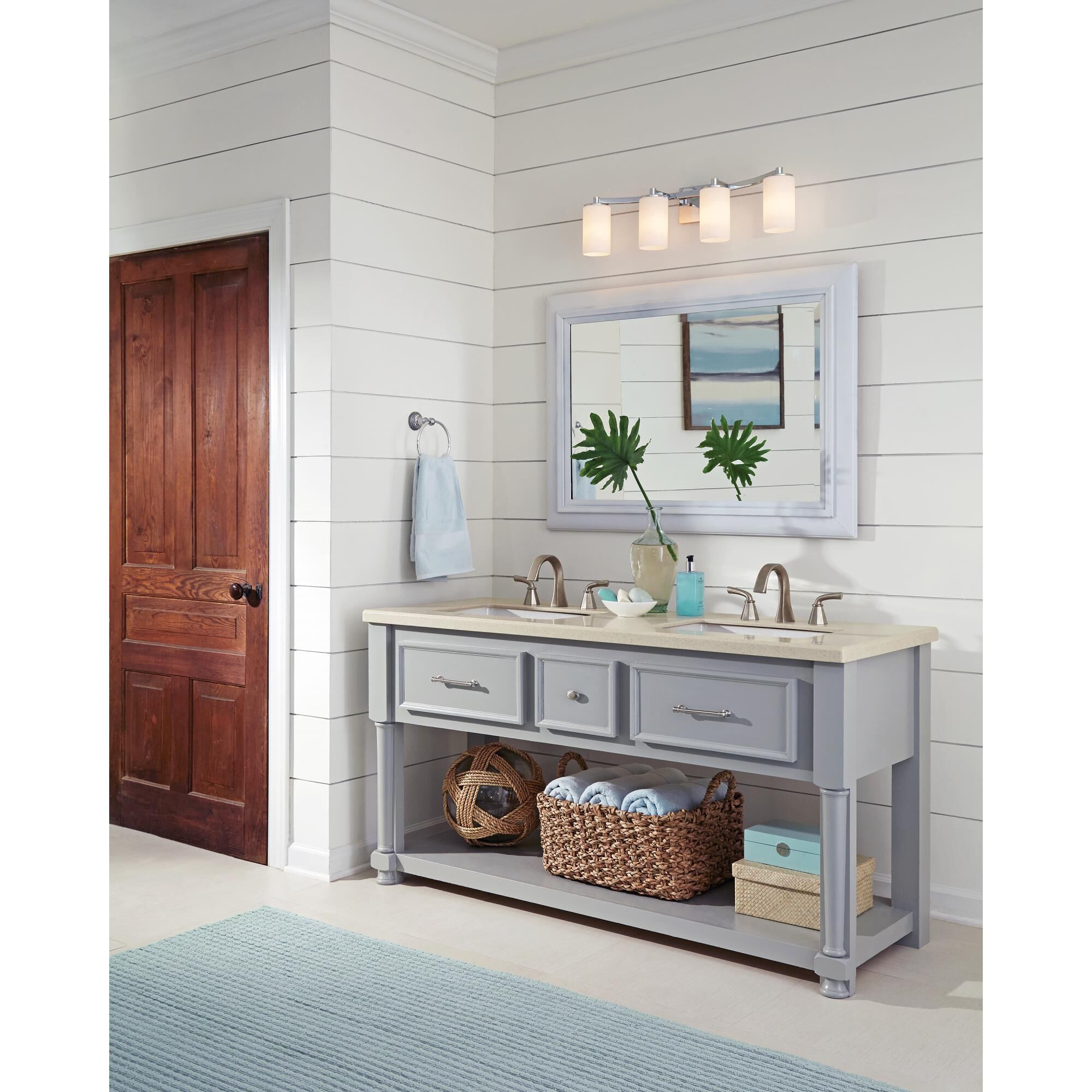 Hettinger 29 Inch 4 Light Bath Vanity Light by Generation Lighting