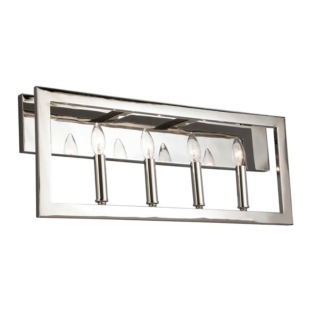 Eglo Jordan 27 Inch 4 Light Bath Vanity Light by Eglo Lighting