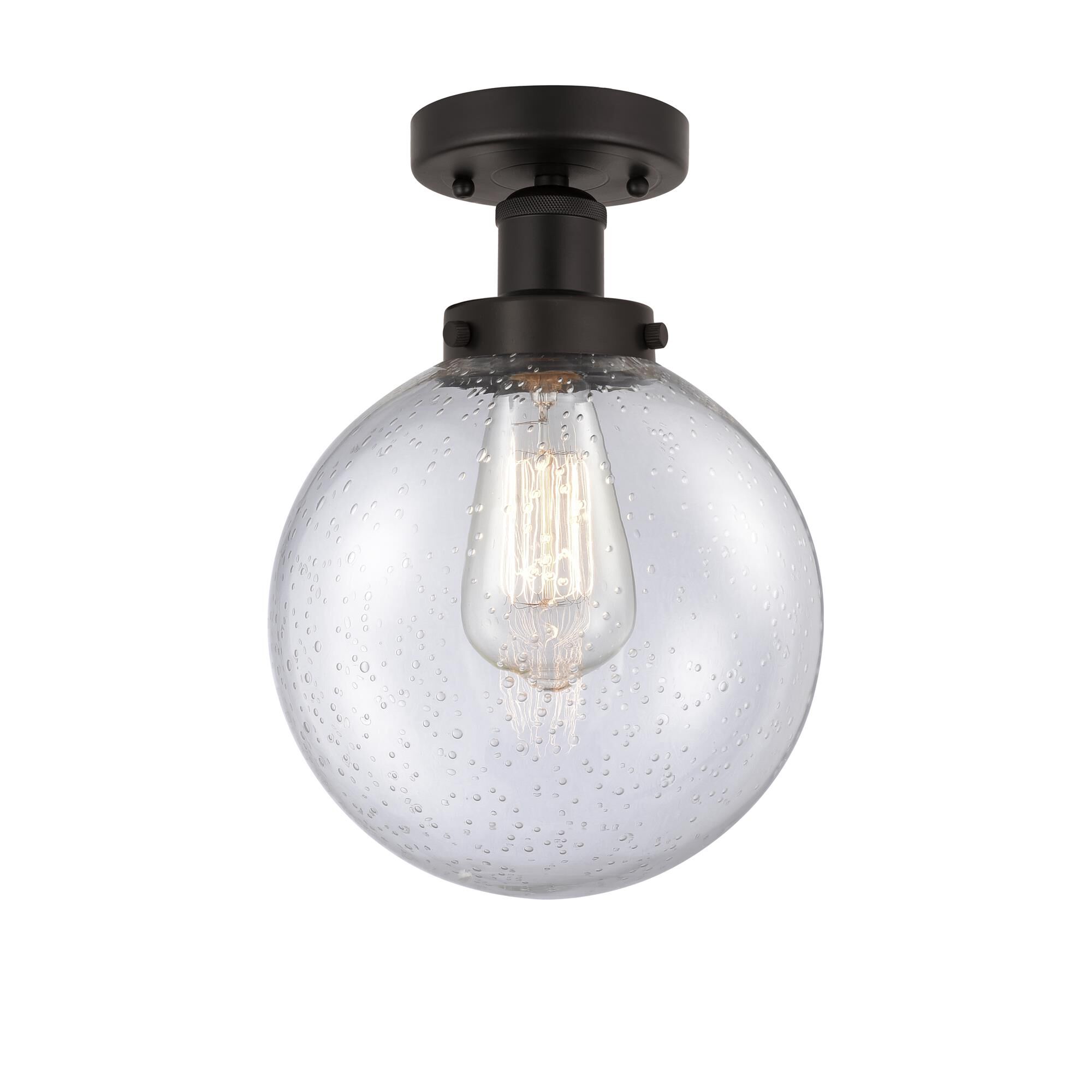Shown in Oil Rubbed Bronze, Mercury finish and Mercury glass and Mercury Glass shade
