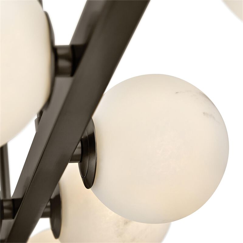 Selene Medium Linear Chandelier by Fredrick Ramond