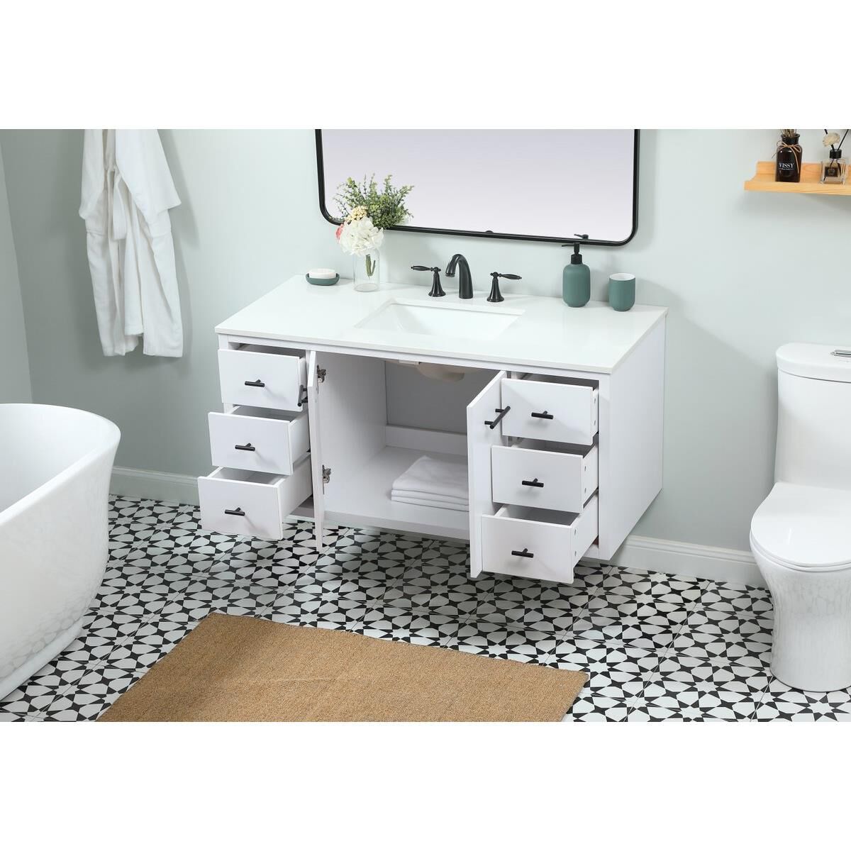 Cyrus Bath Vanity by Elegant Decor