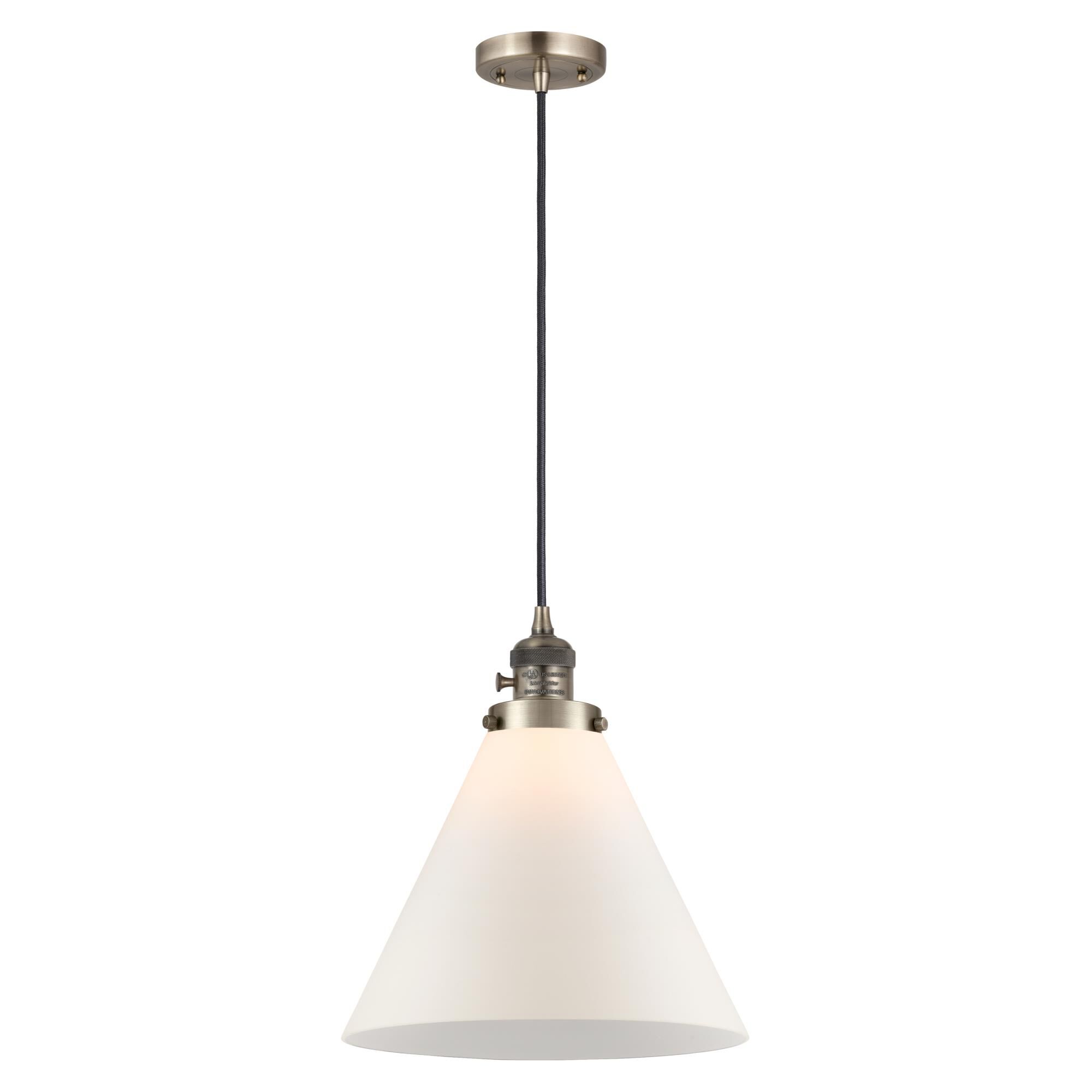 Innovations Lighting Bruno Marashlian Cone 12 Inch Mini Pendant