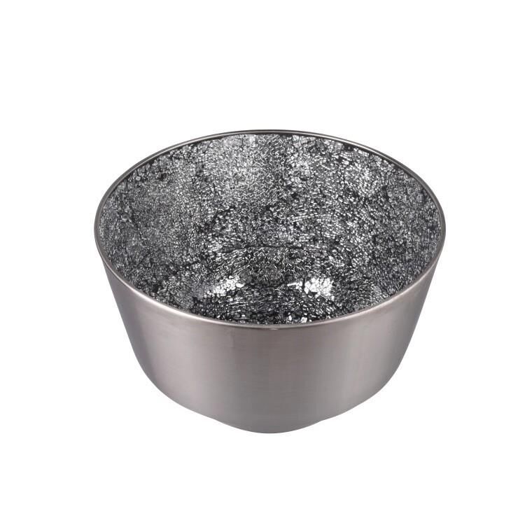 Shown in Satin Nickel And Silver finish