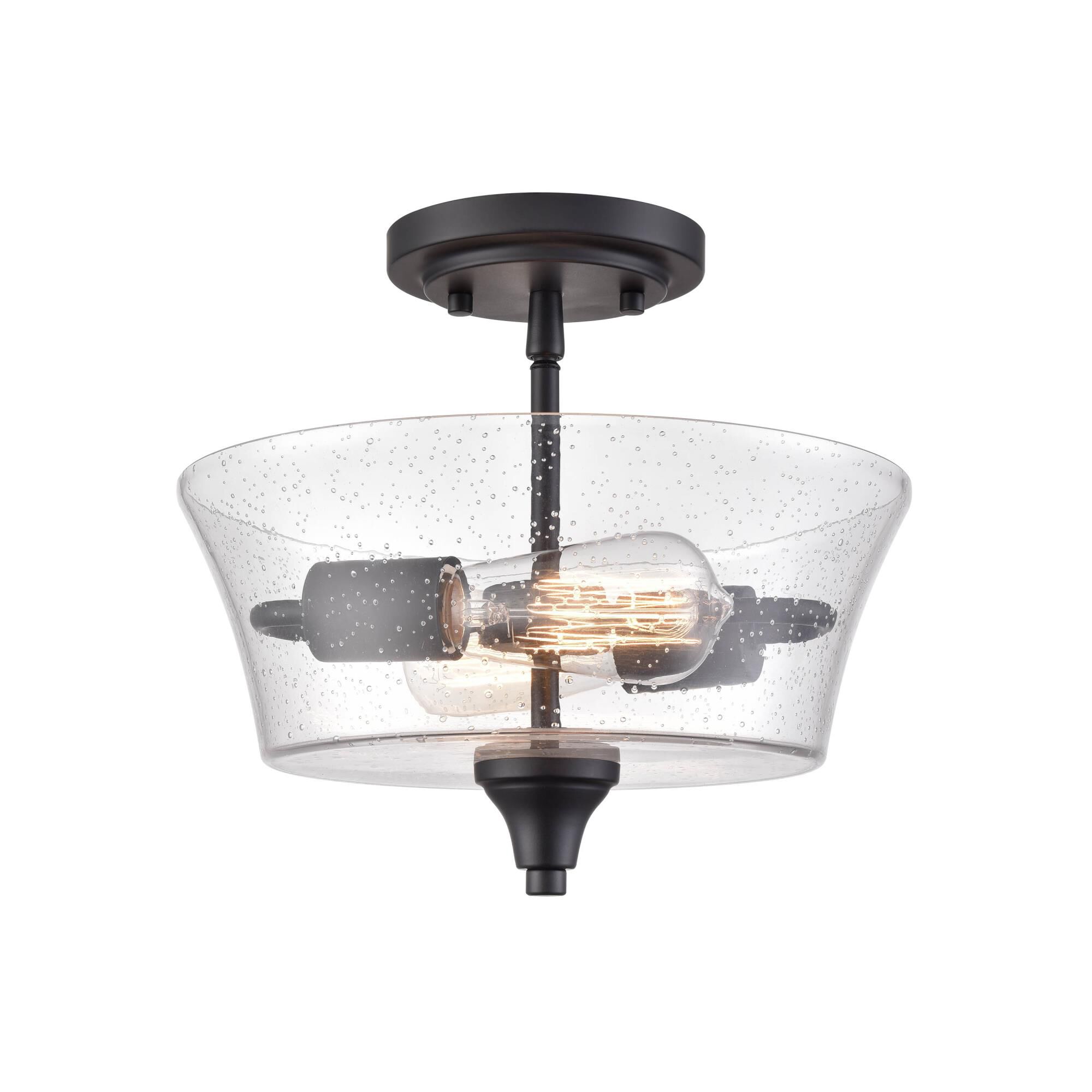 Caily 12 Inch Semi Flush Mount by Millennium Lighting