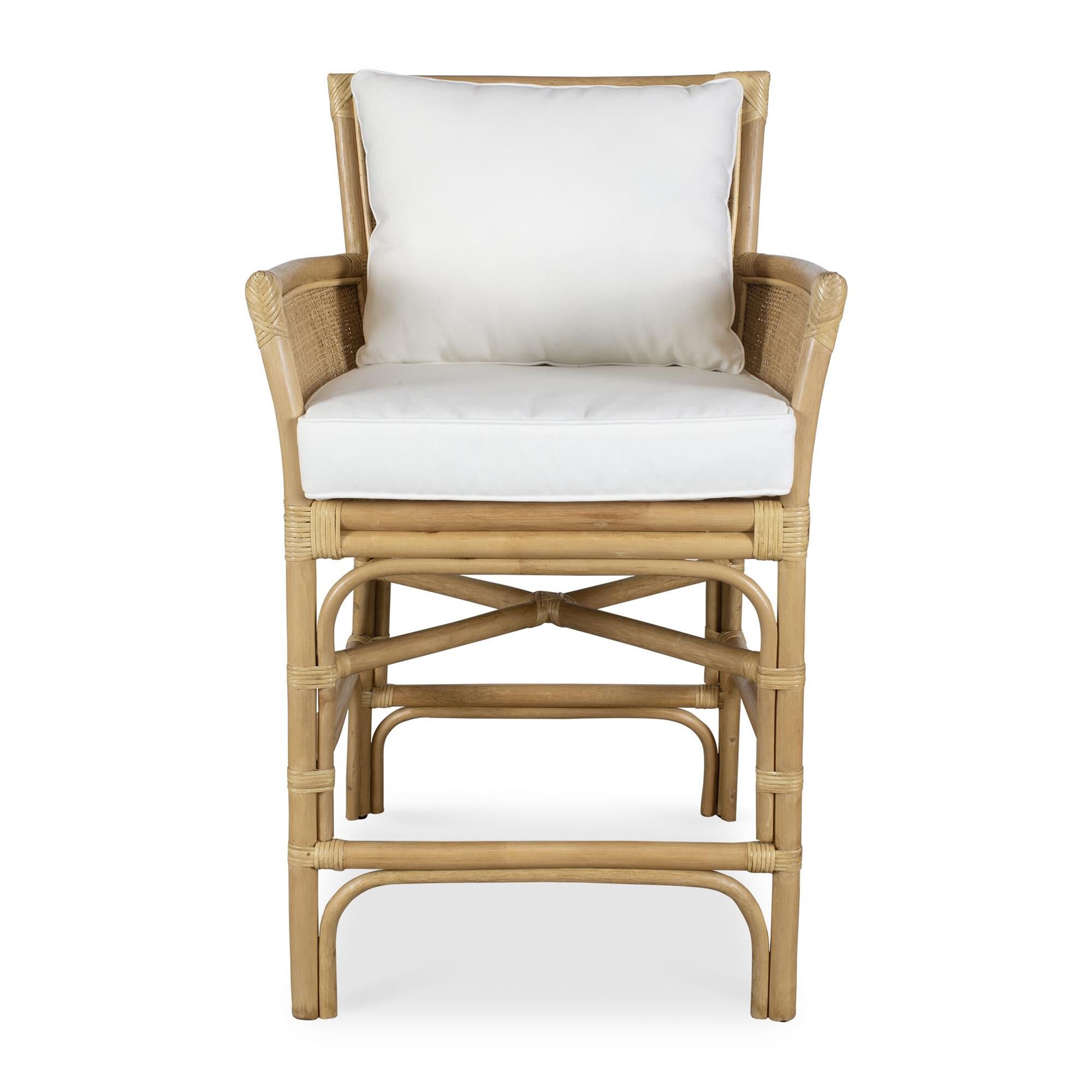 Shown in Brown, White finish