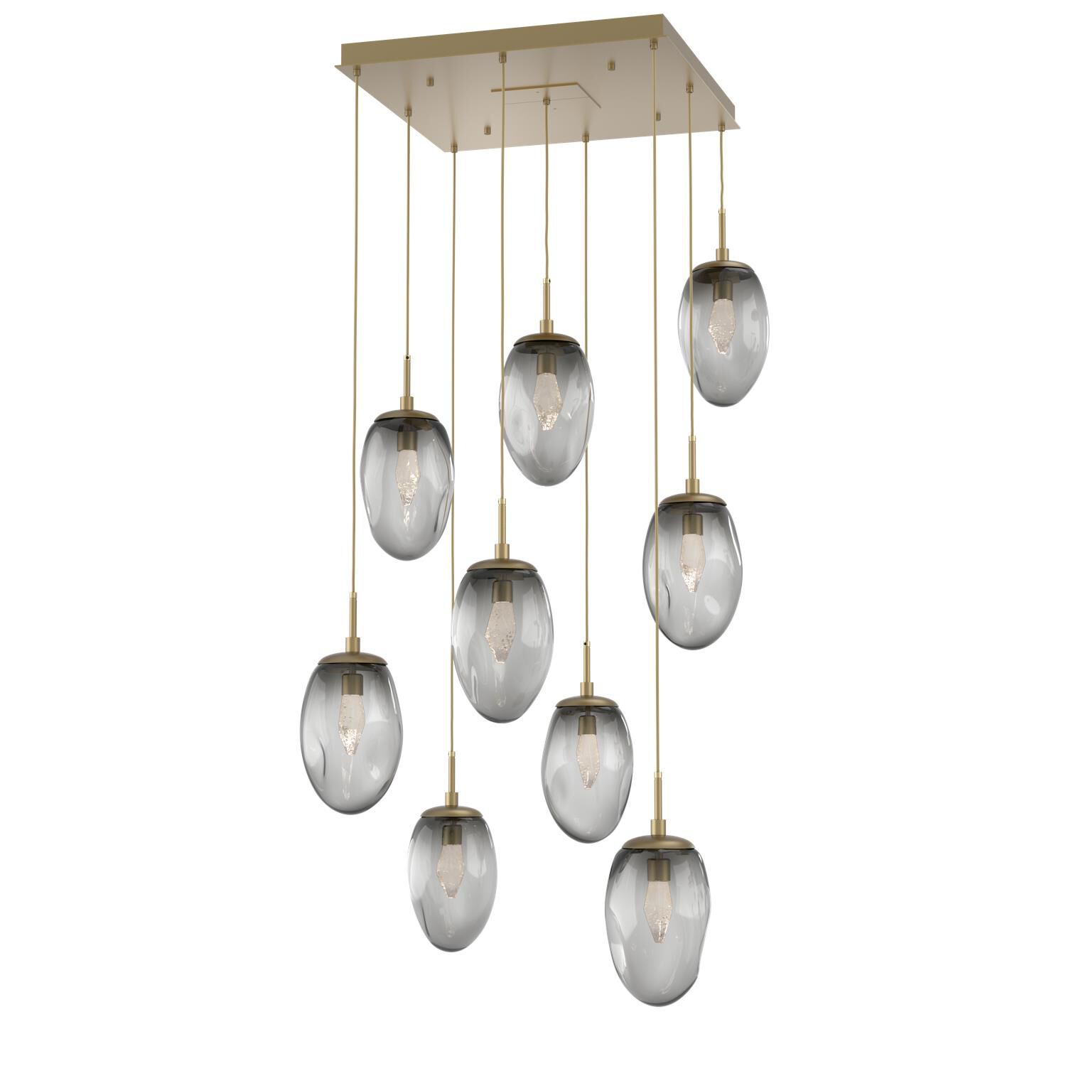 Levi Wilson Nebula 32 Inch 9 Light LED Multi Light Pendant by Hammerton Studio