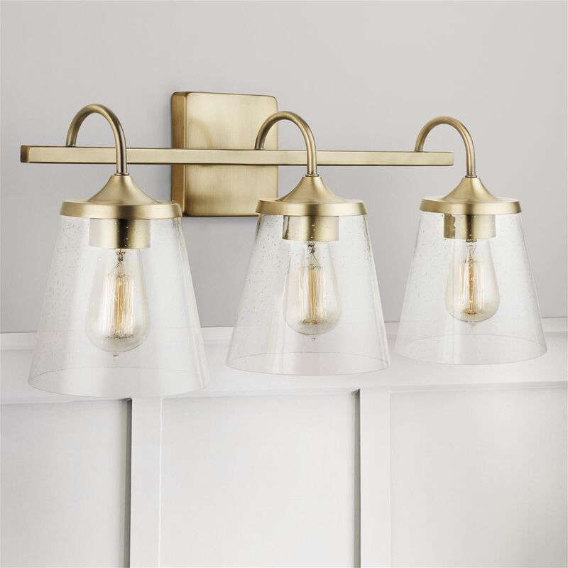 Independent 24 Inch 3 Light Bath Vanity Light by Capital Lighting Fixture Company