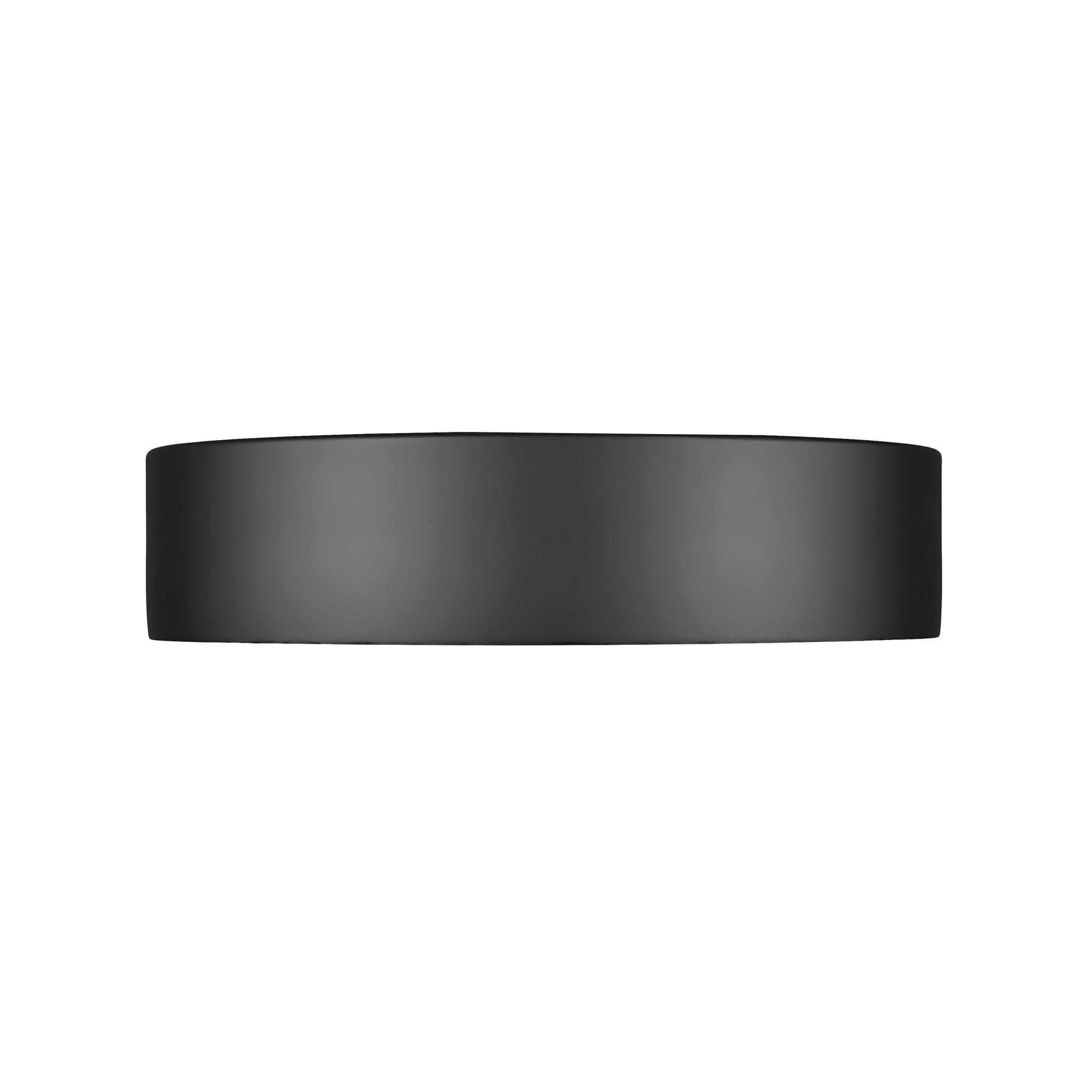 Shown in Matte Black finish and Frosted glass and Frosted shade