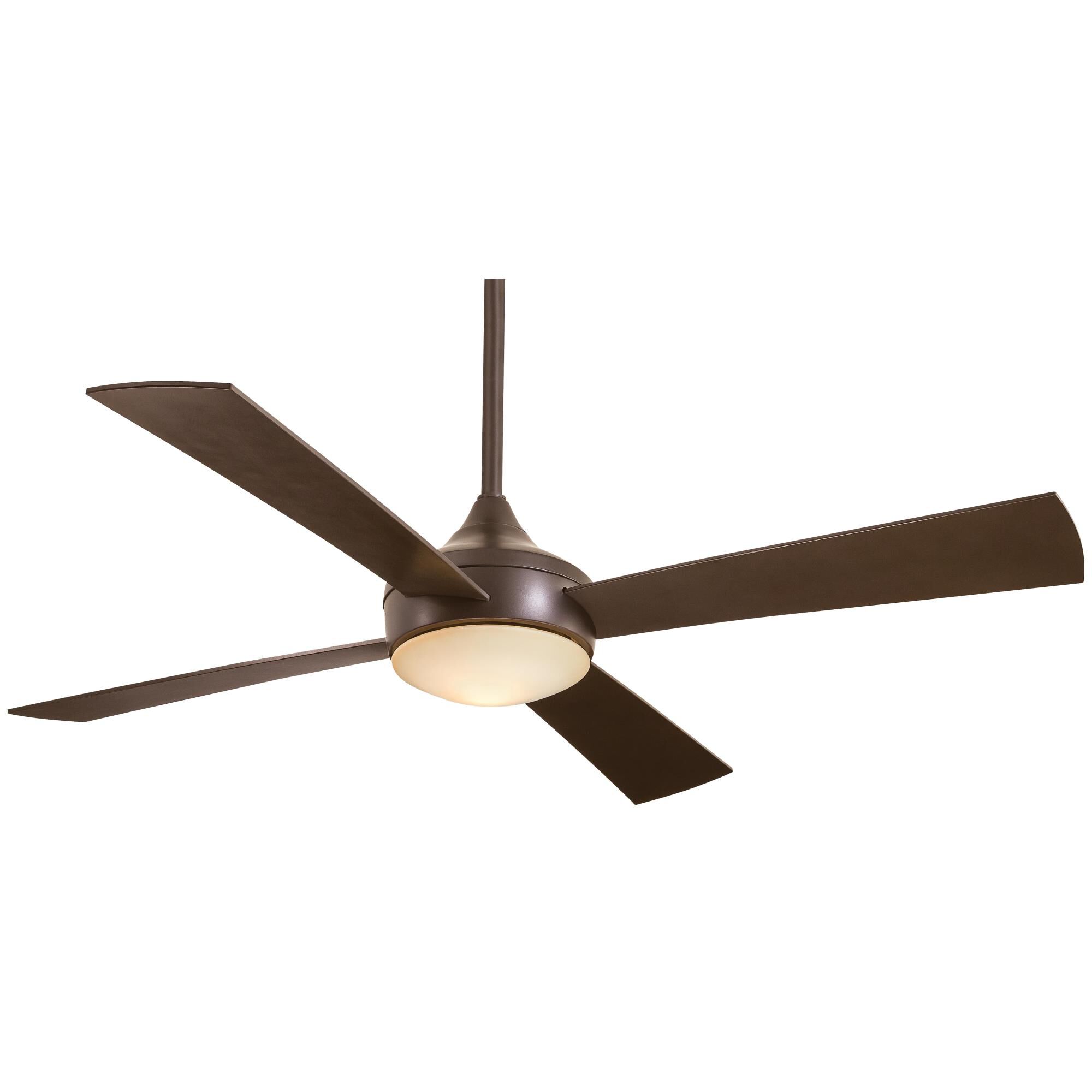 Aluma Outdoor Rated 52 Inch Ceiling Fan with Light Kit by Minka Aire