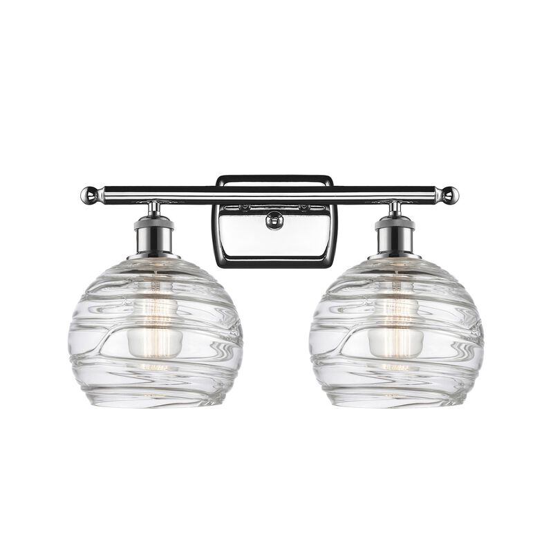 Bruno Marashlian Athens Deco Swirl 18 Inch Bath Vanity Light by Innovations Lighting