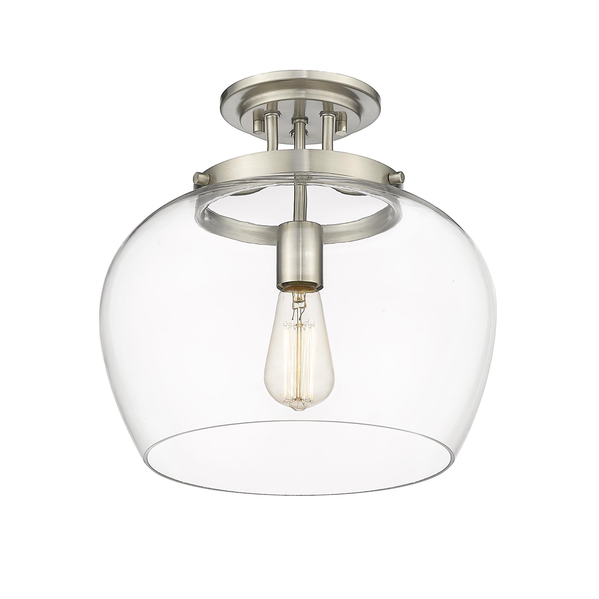 Joliet 13 Inch 1 Light Semi Flush Mount by Z-Lite