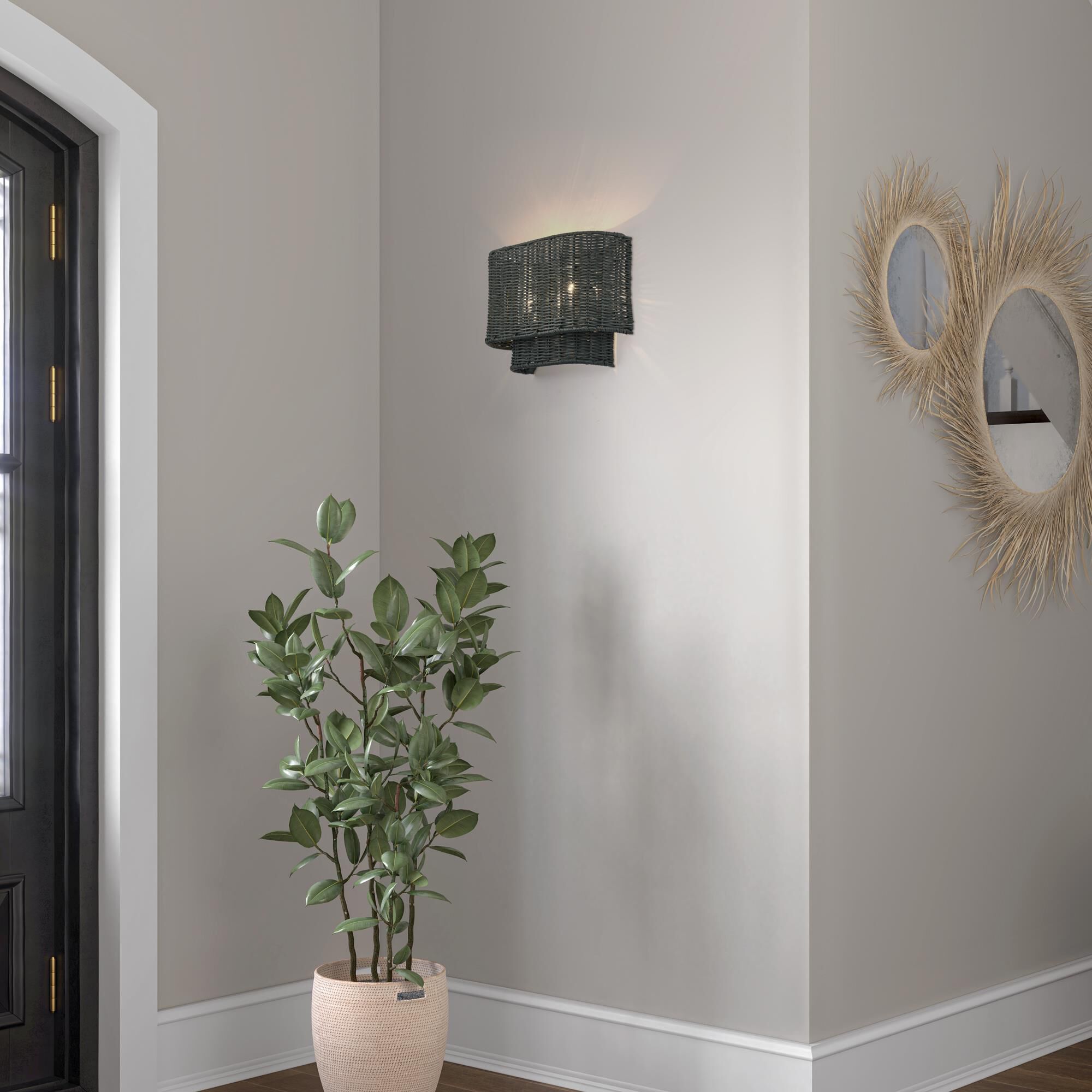 Weavington 8 Inch Wall Sconce by Livex Lighting