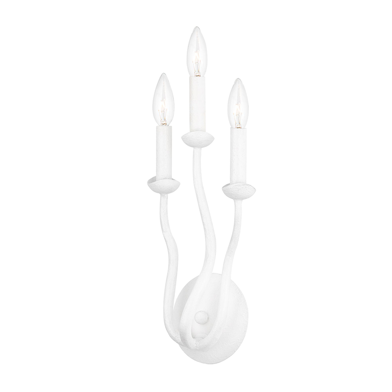 Reign 15 Inch 3 Light Wall Sconce by Troy Lighting