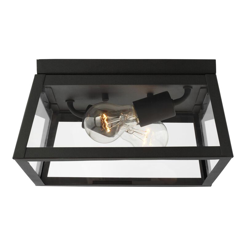 Sean Lavin Founders 12 Inch 2 Light Outdoor Flush Mount by Visual Comfort Studio