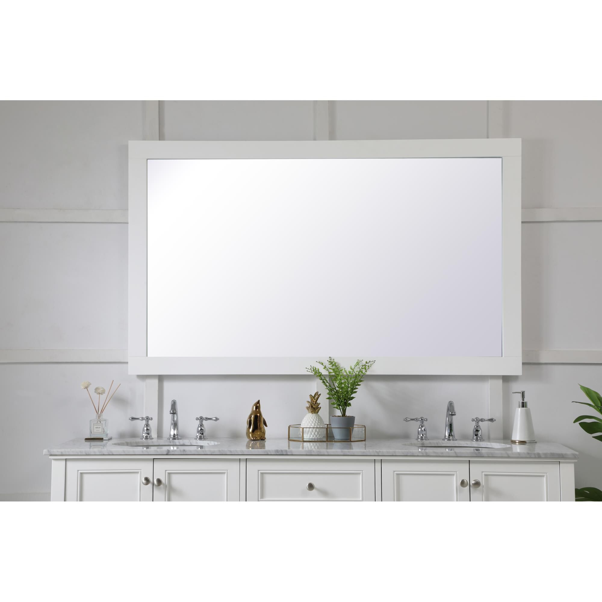 Shown in White finish