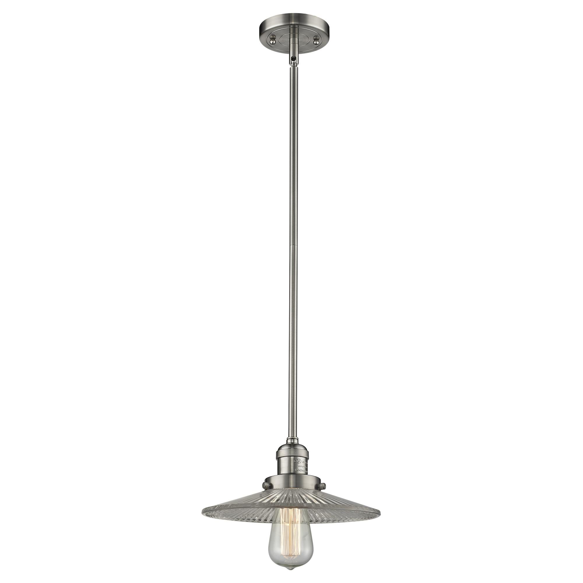 Bruno Marashlian Halophane 8 Inch Mini Pendant by Innovations Lighting