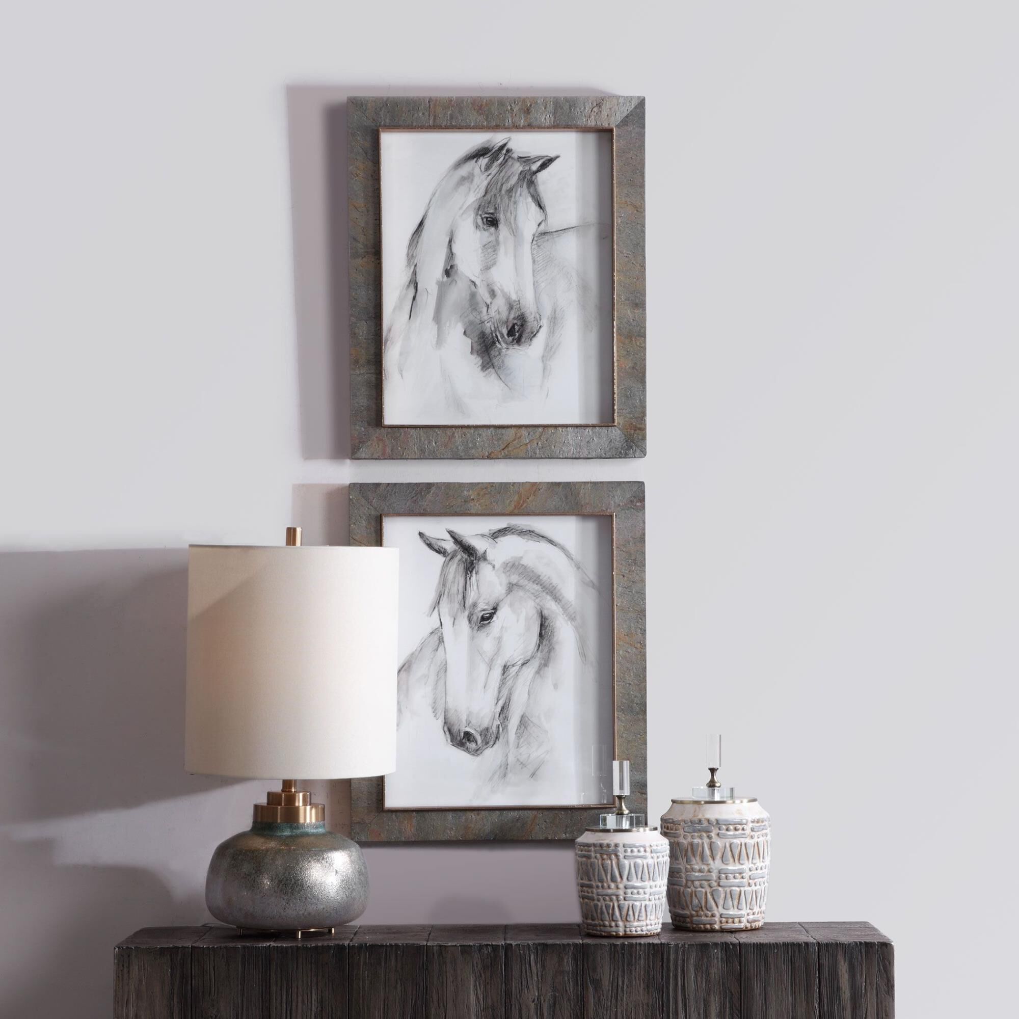 Equestrian Watercolor Print by Uttermost