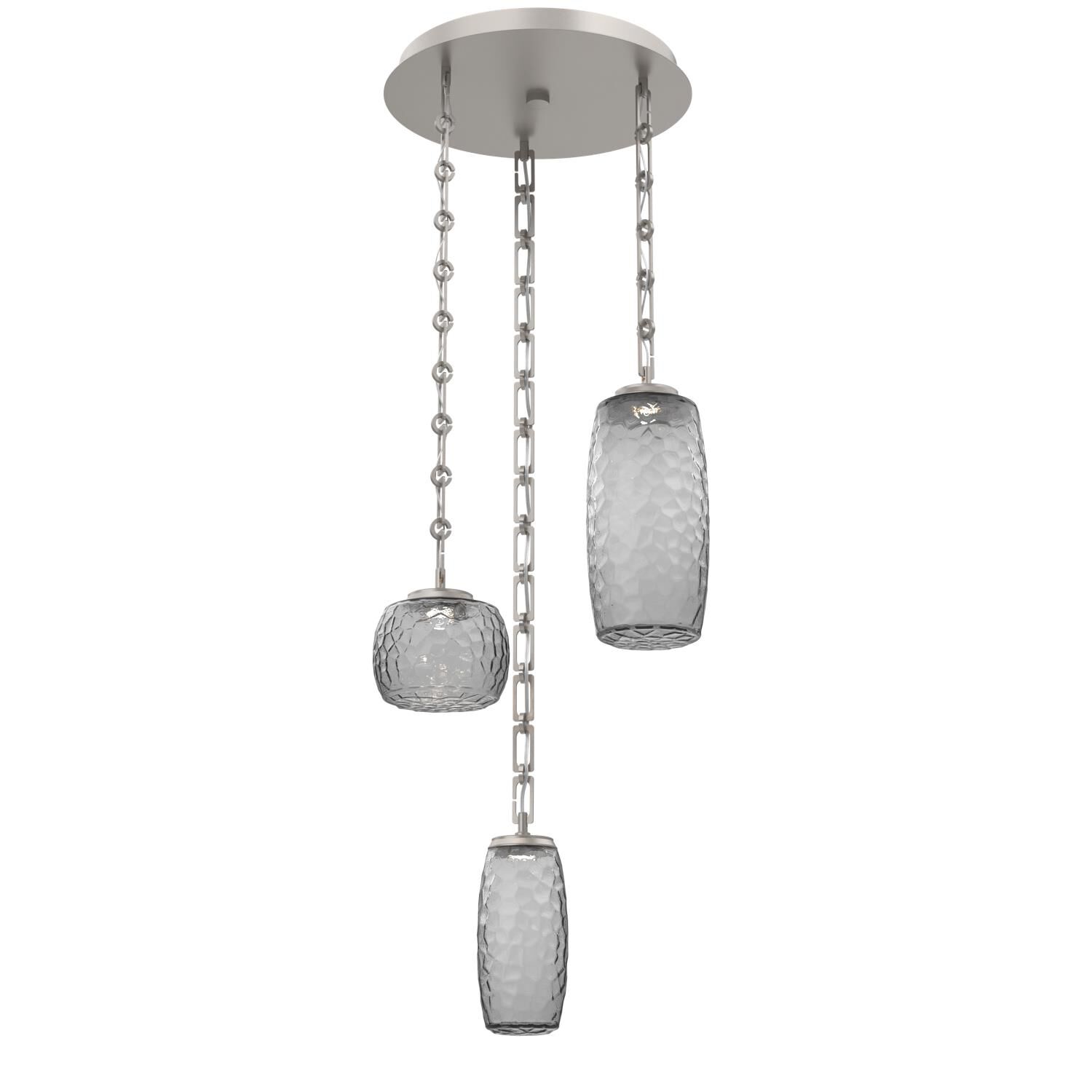 Levi Wilson Vessel 19 Inch Multi Light Pendant by Hammerton Studio