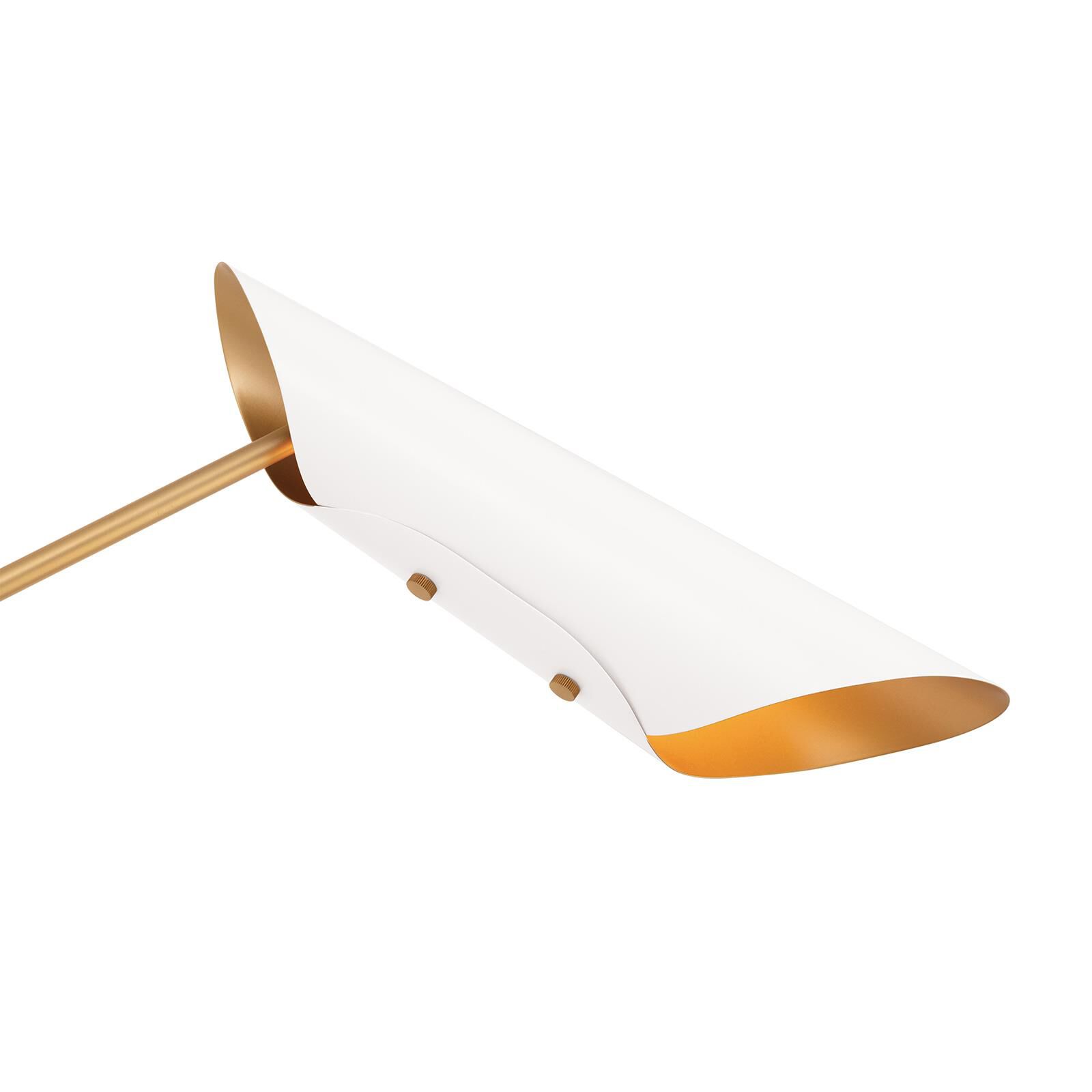 Shown in White finish