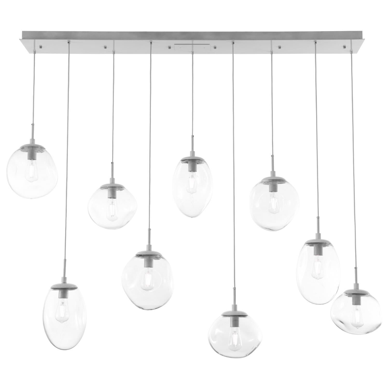 Levi Wilson Nebula 70 Inch 9 Light Linear Suspension Light by Hammerton Studio