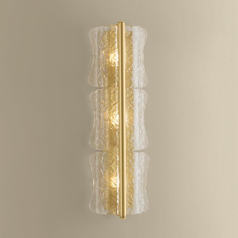 Fosterdale 28 Inch 3 Light Wall Sconce by Hudson Valley Lighting