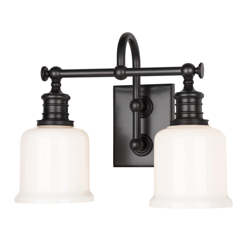 Keswick 14 Inch 2 Light Bath Vanity Light by Hudson Valley Lighting