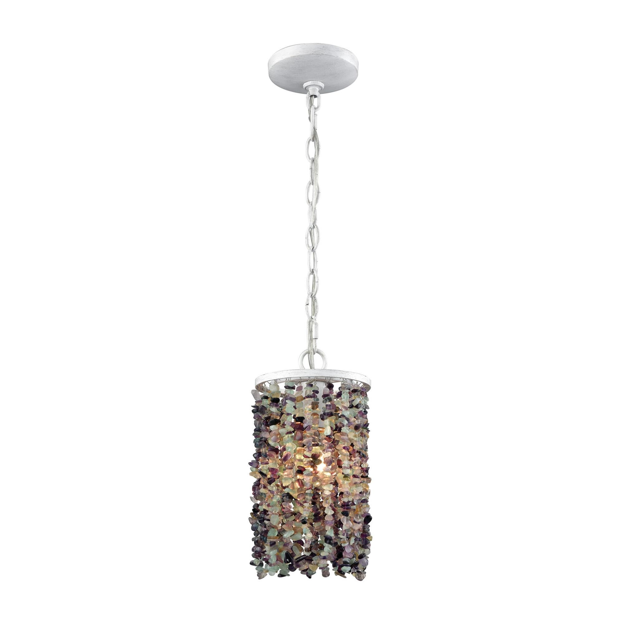 Agate Stones 6 Inch Mini Pendant by ELK Lighting
