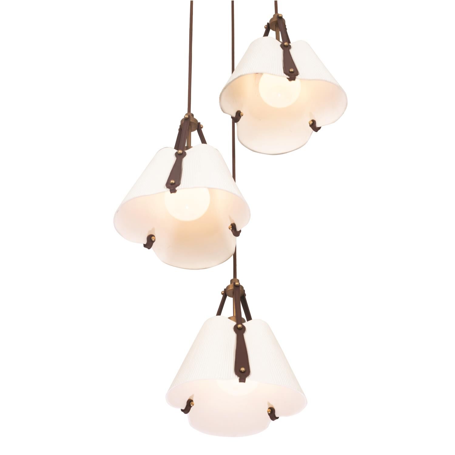 Embrace 21 Inch Multi Light Pendant by Kalco Lighting