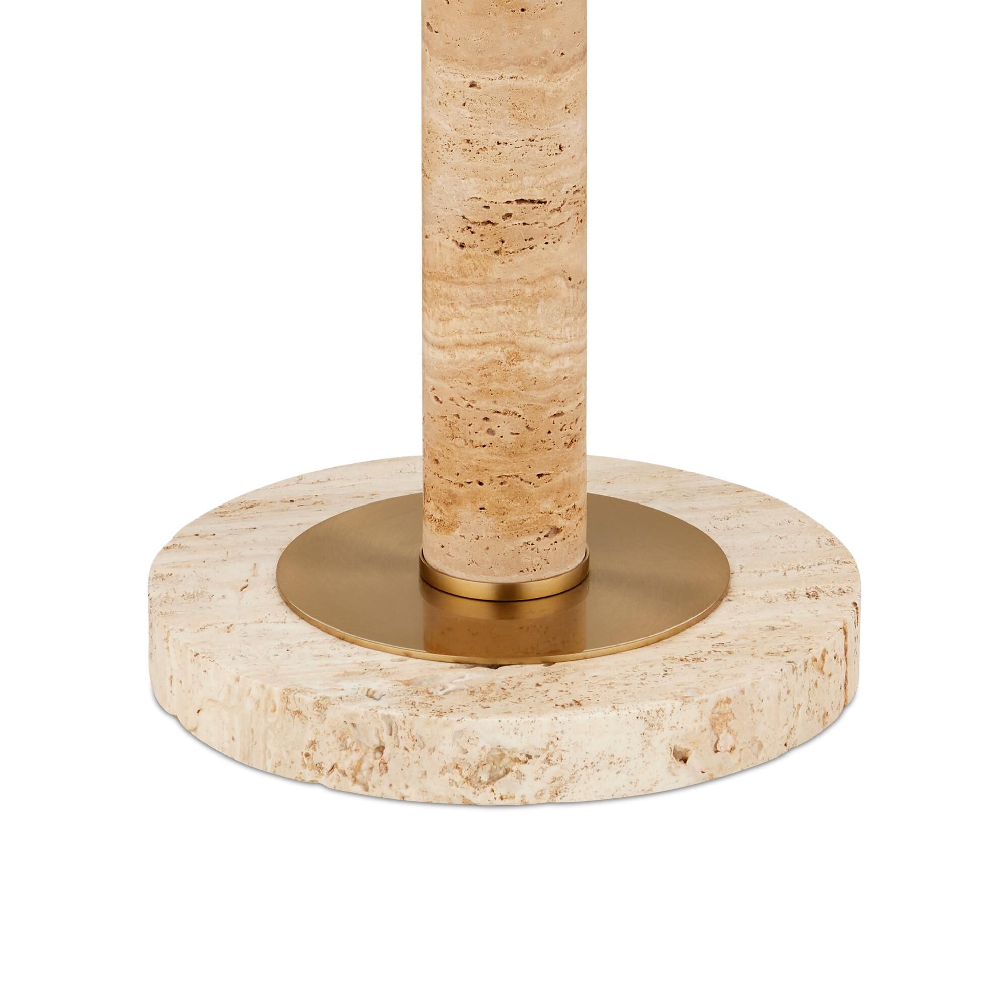Shown in Brass and Natural finish and Brass Metal shade