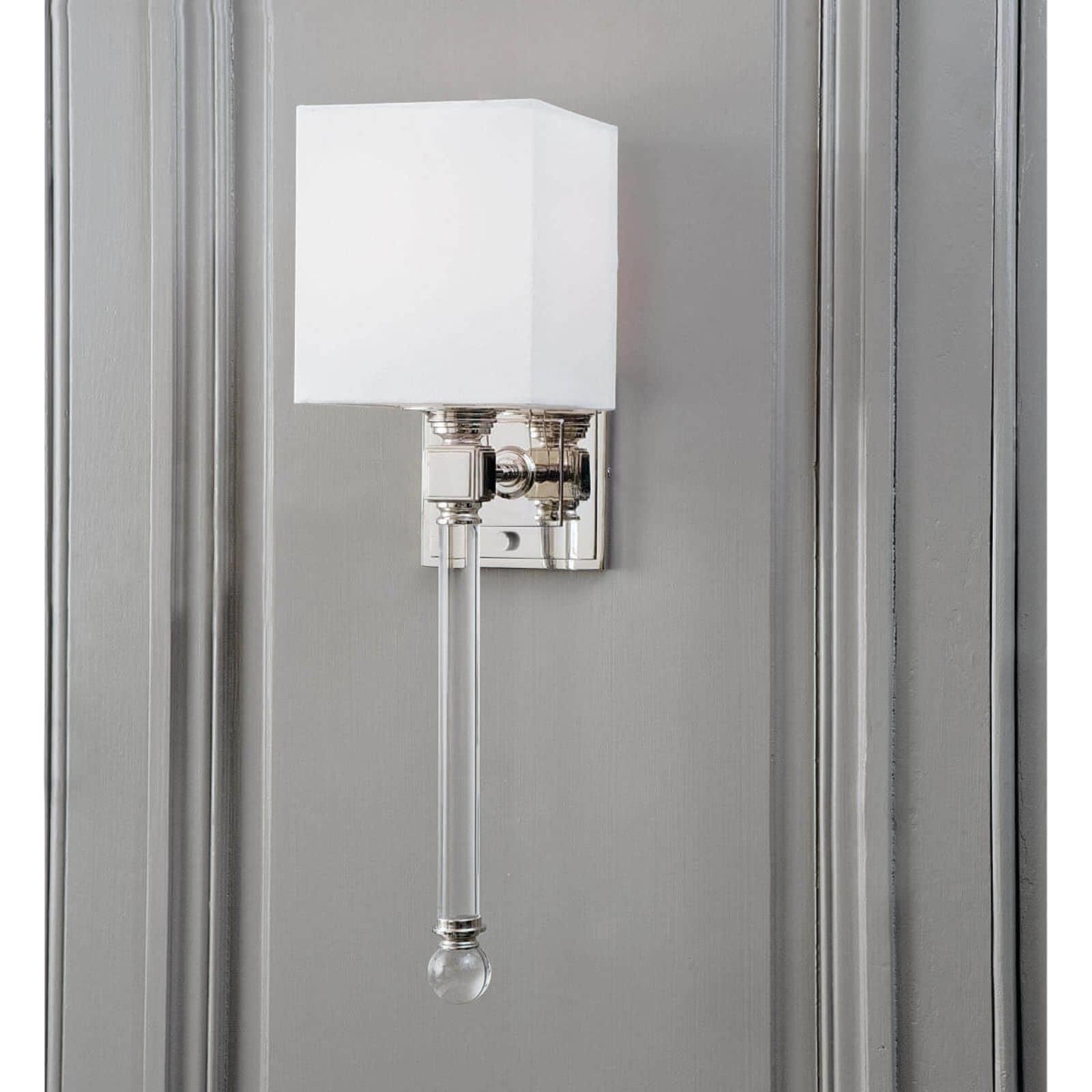 Crystal Tail 22 Inch Wall Sconce by Regina Andrew