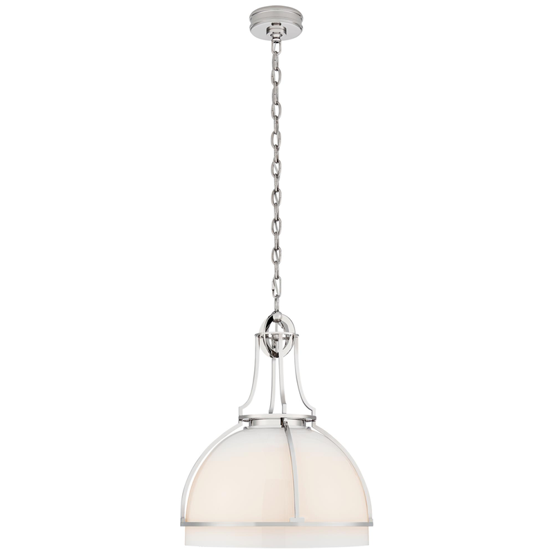 Visual Comfort Signature Collection Chapman & Myers Gracie 19 Inch LED Large Pendant