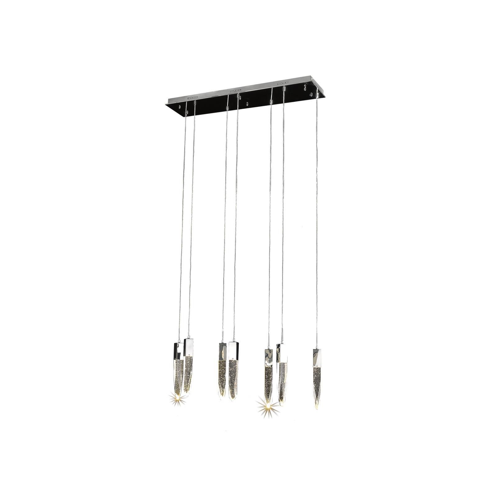 Aspen 47 Inch 7 Light LED Linear Suspension Light by Avenue Lighting
