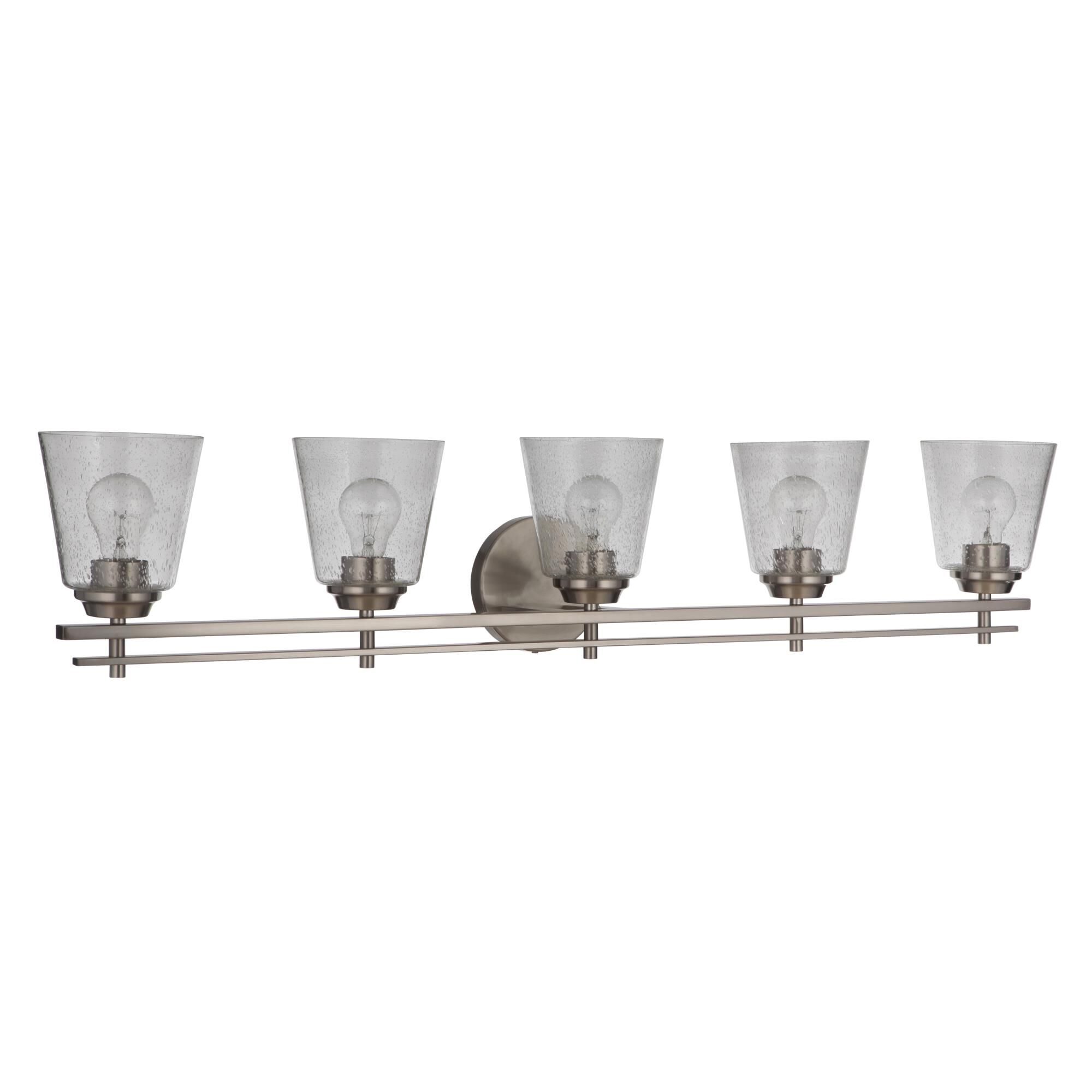 Drake 42 Inch 5 Light Bath Vanity Light by Craftmade