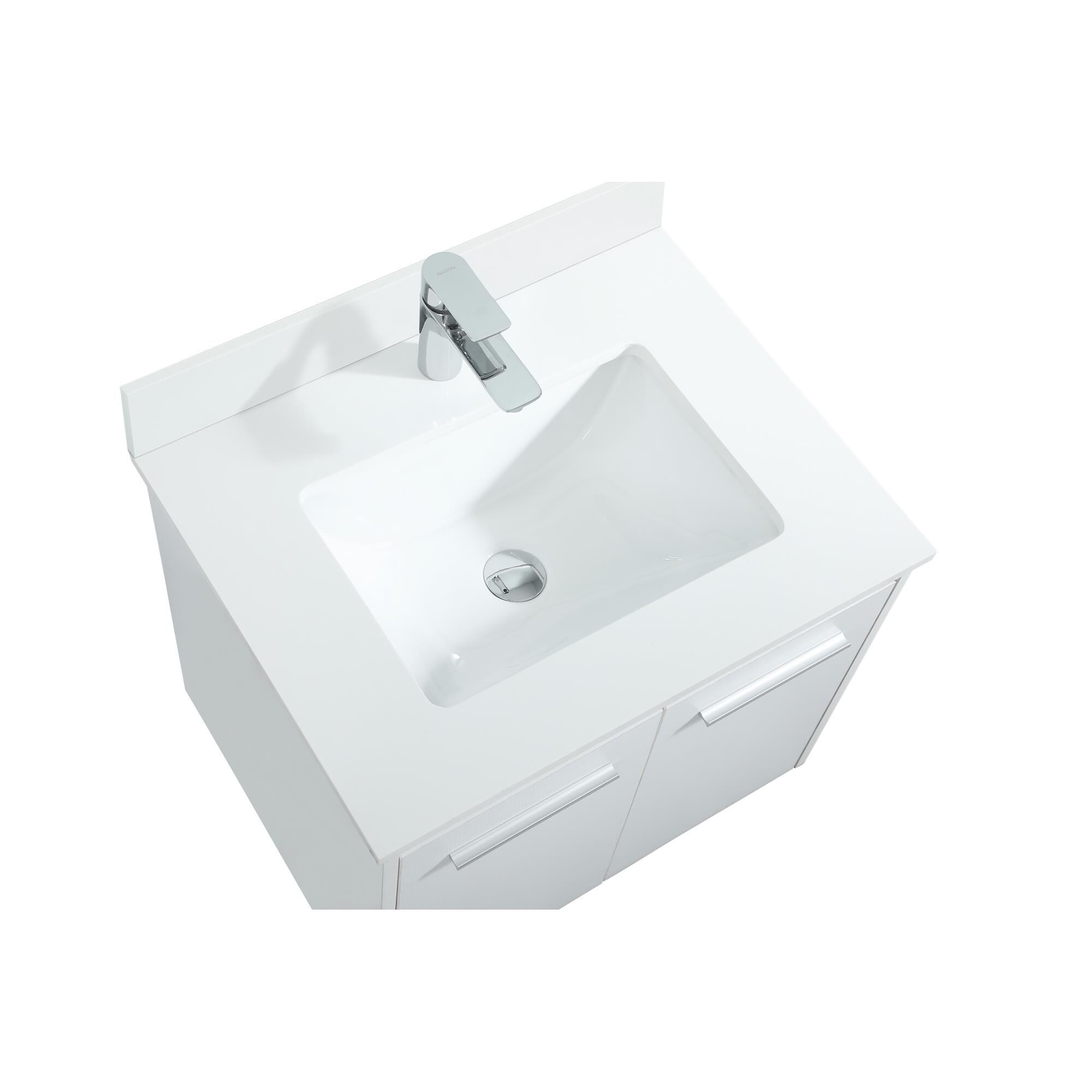 Shown in White finish