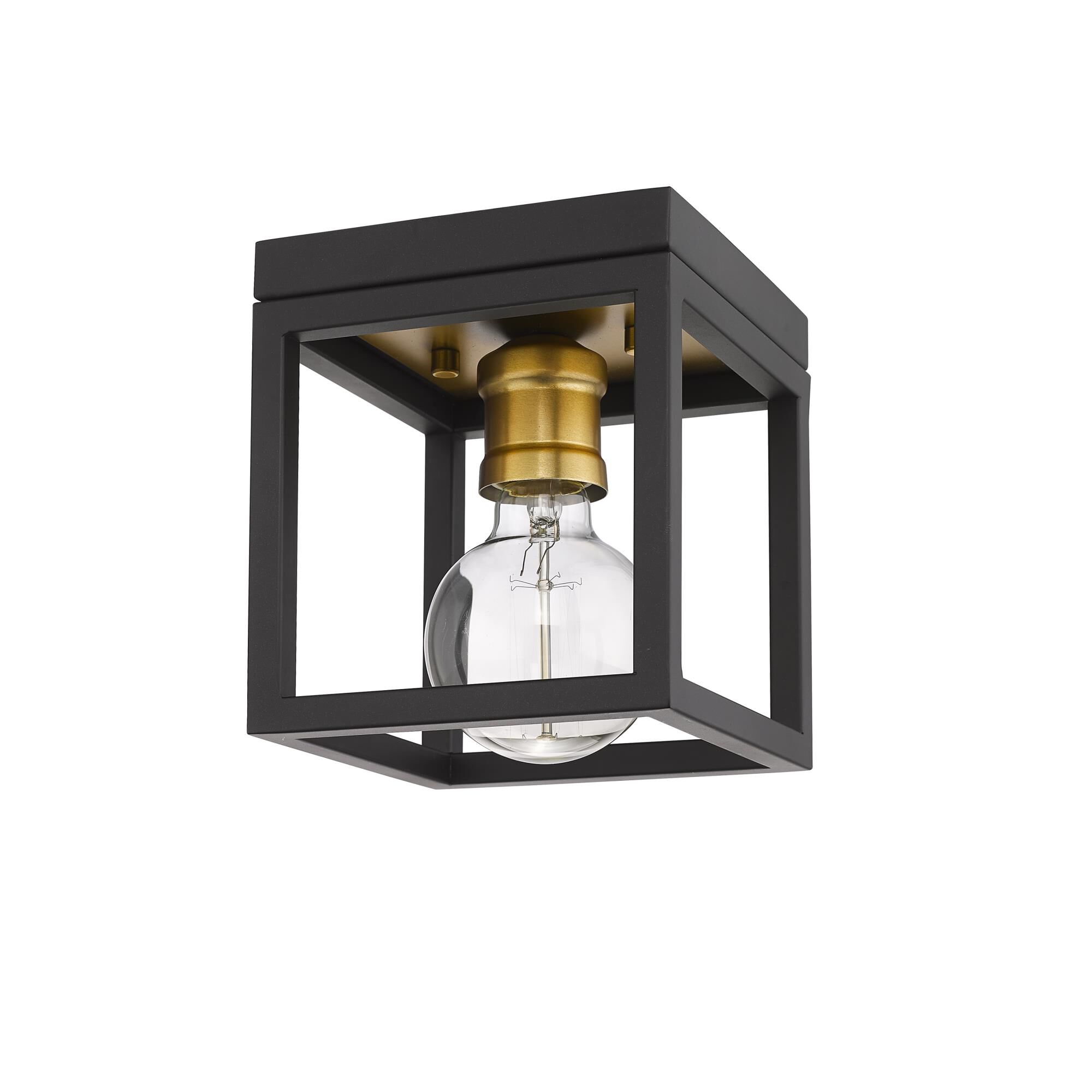 Kube 6 Inch 1 Light Flush Mount by Z-Lite