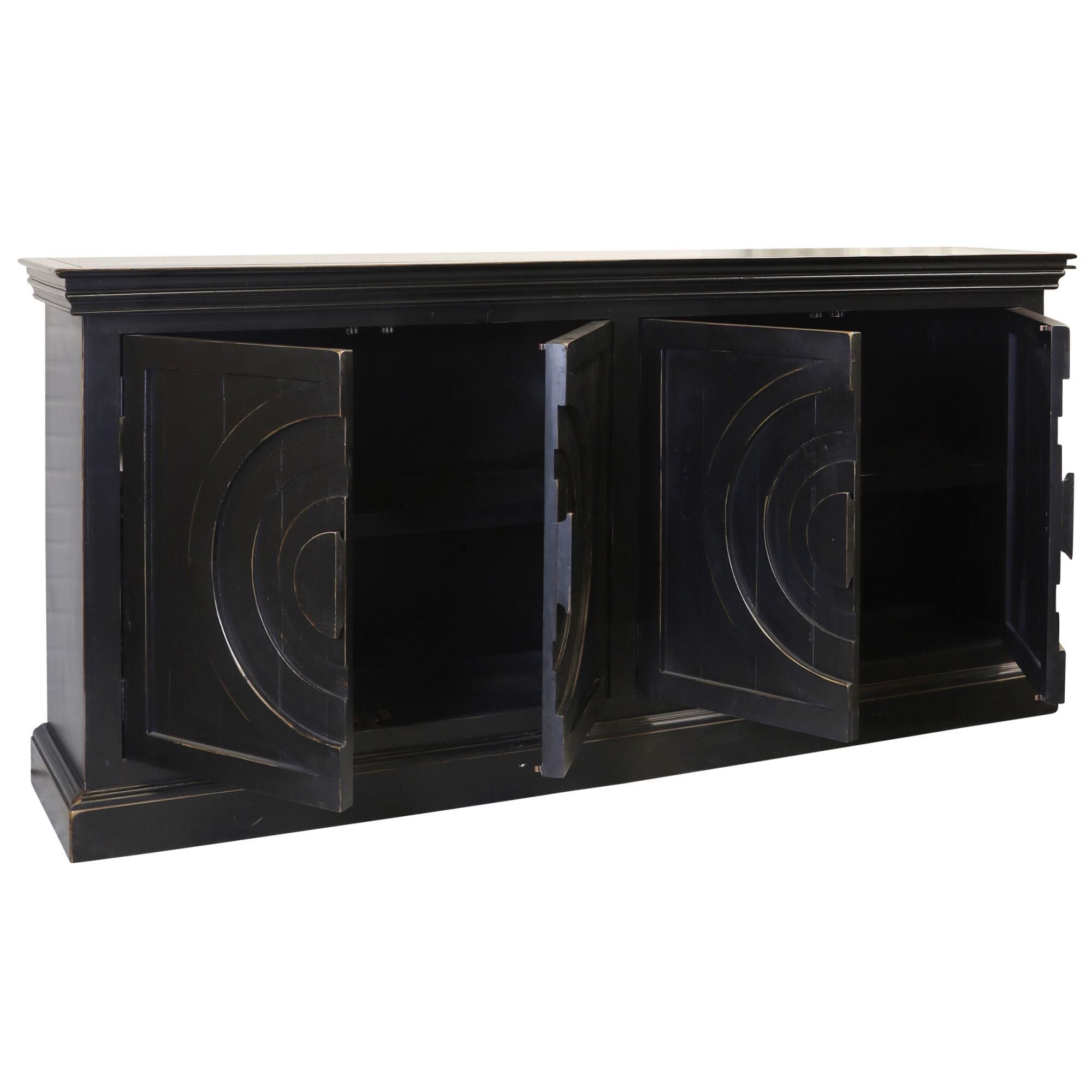 Shown in Black Distressed finish