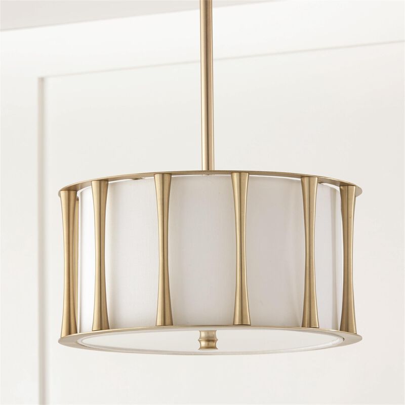 Bodie 15 Inch 3 Light Semi Flush Mount by Capital Lighting Fixture Company