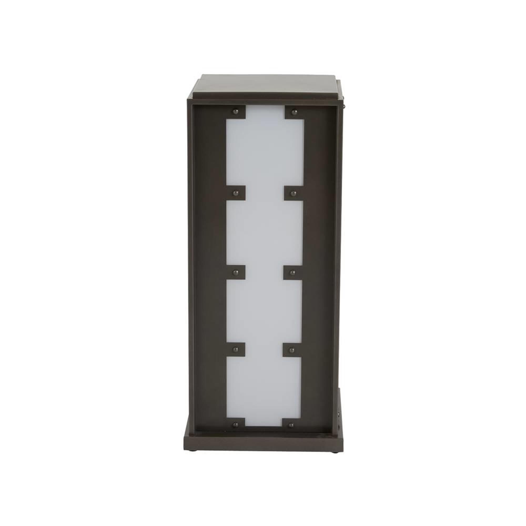 Shown in Marine Grade Aged Iron finish
